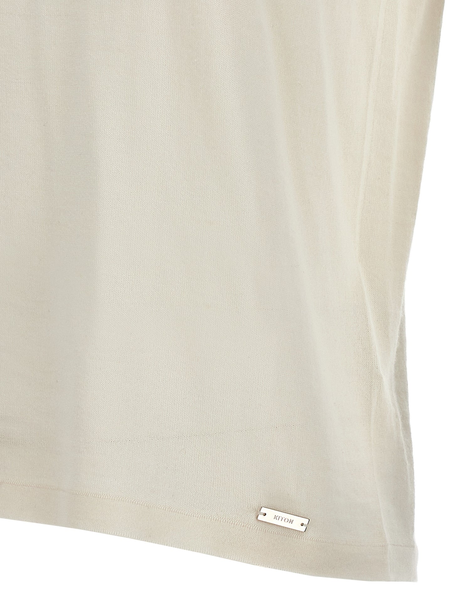 Kiton Women Silk Cashmere T-Shirt KITON