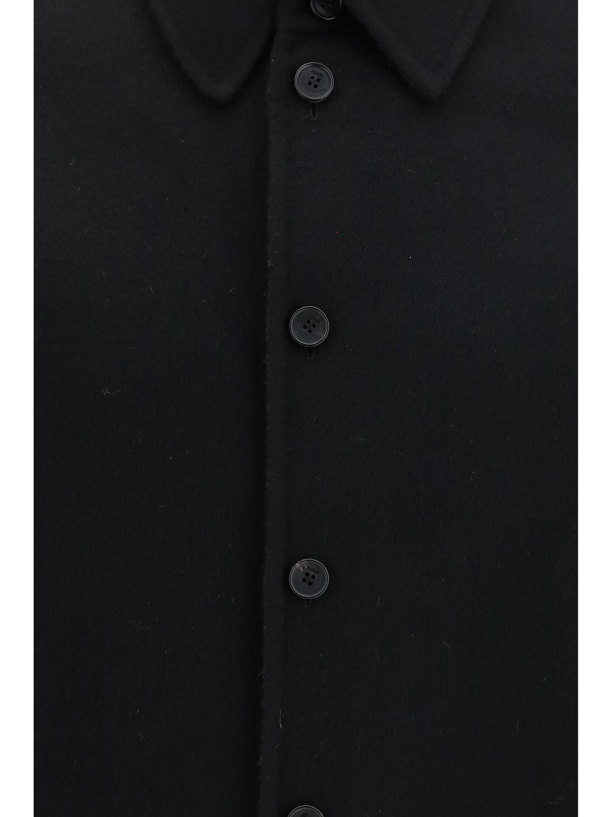Fendi Men Ff Zucca Wool Jacket FENDI