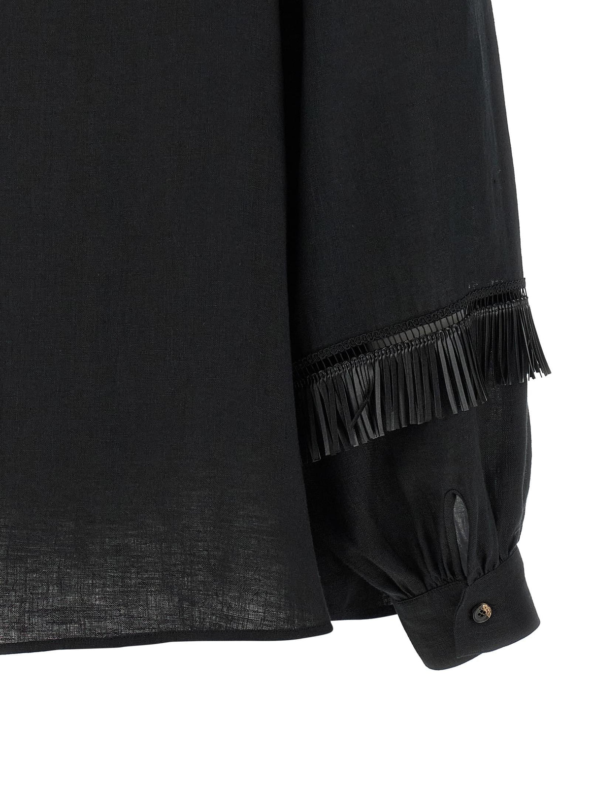 Kiton Women Fringed Shirt KITON