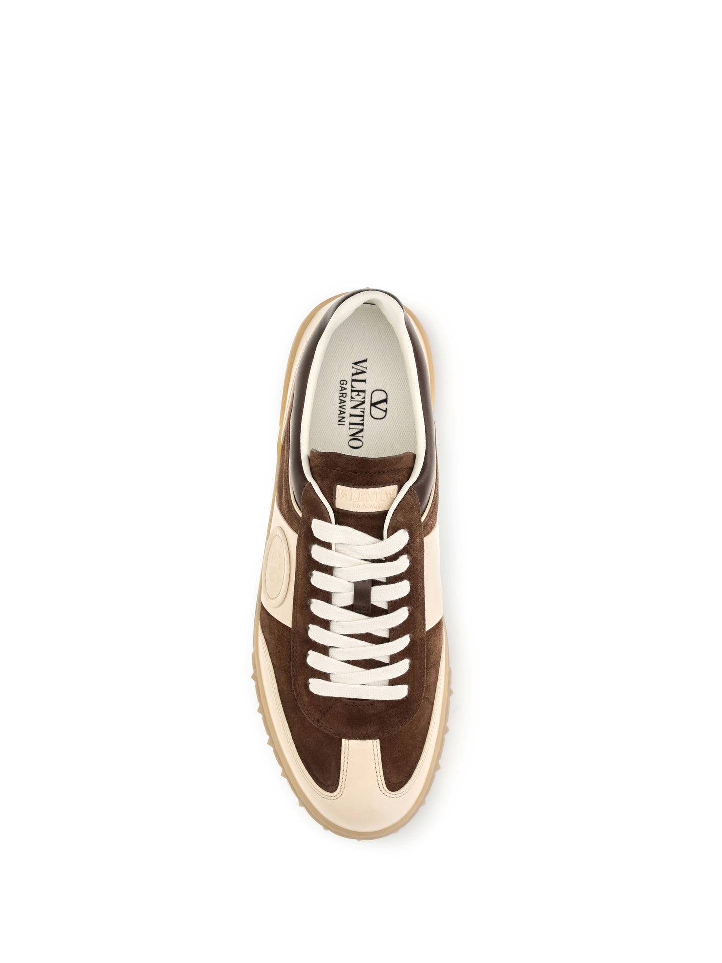 Valentino Garavani Men Upvillage Suede And Nappa Calfskin Sneakers VALENTINO GARAVANI