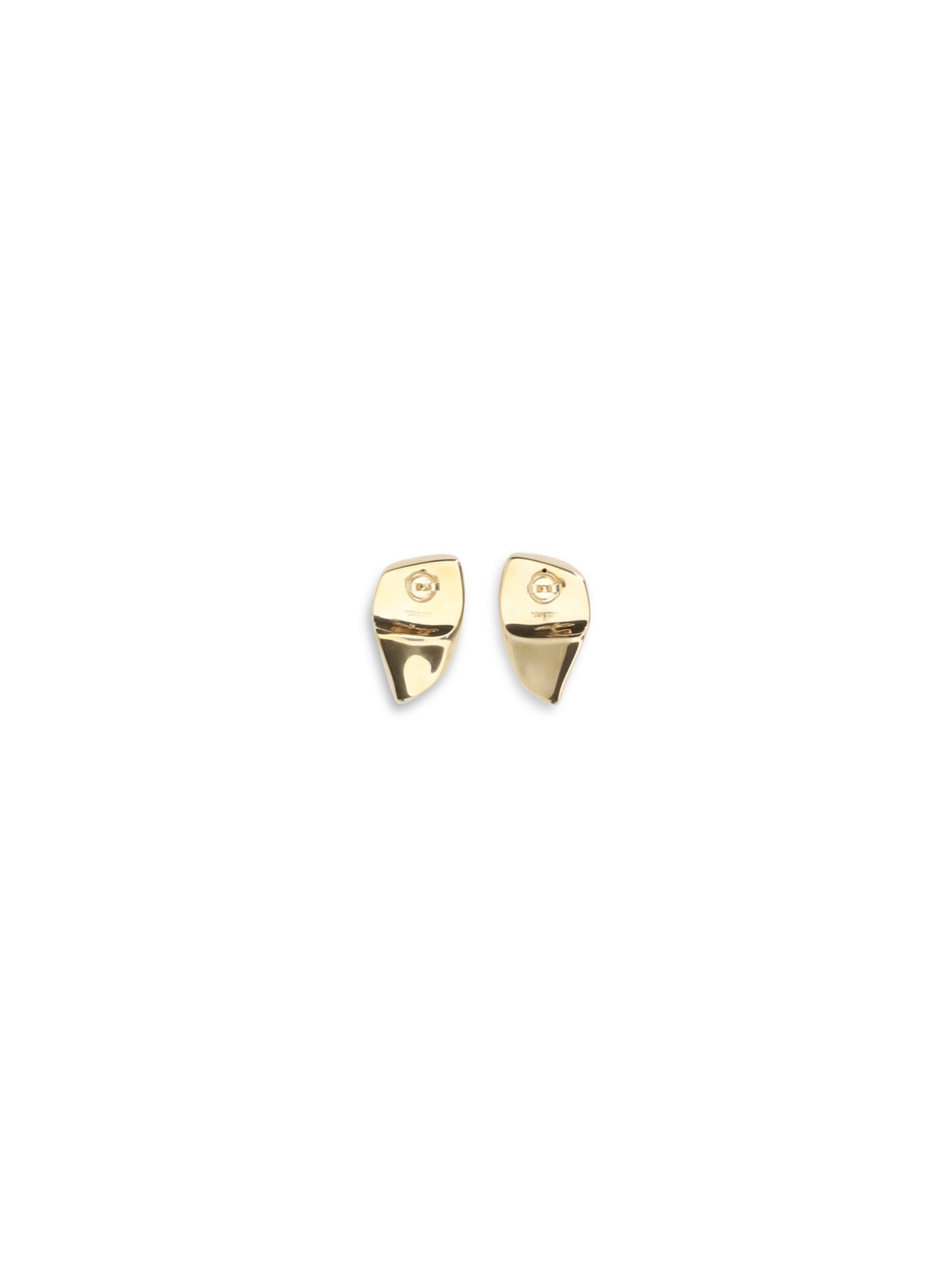 Bottega Veneta Women Geometric Gold Earrings BOTTEGA VENETA
