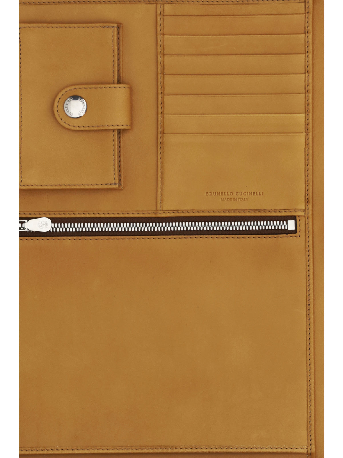 Brunello Cucinelli Men Leather Laptop Case BRUNELLO CUCINELLI