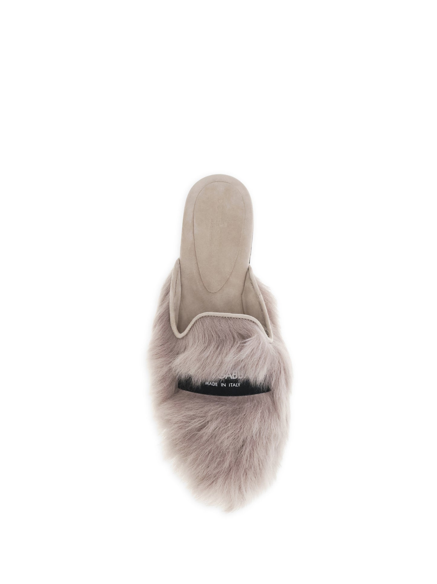 Dolce & Gabbana Women Sheepskin Mules DOLCE & GABBANA
