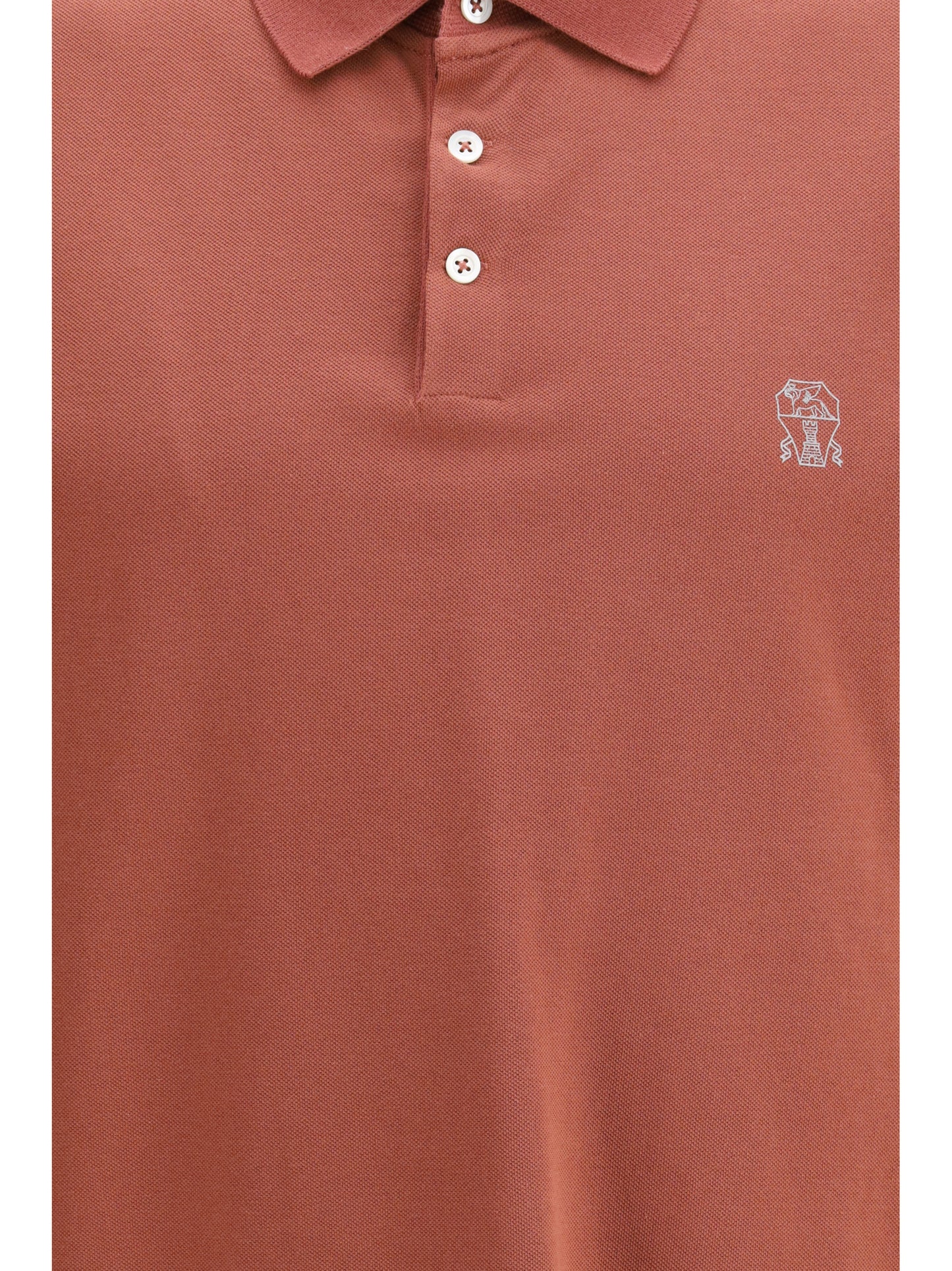Brunello Cucinelli Men Cotton Polo BRUNELLO CUCINELLI