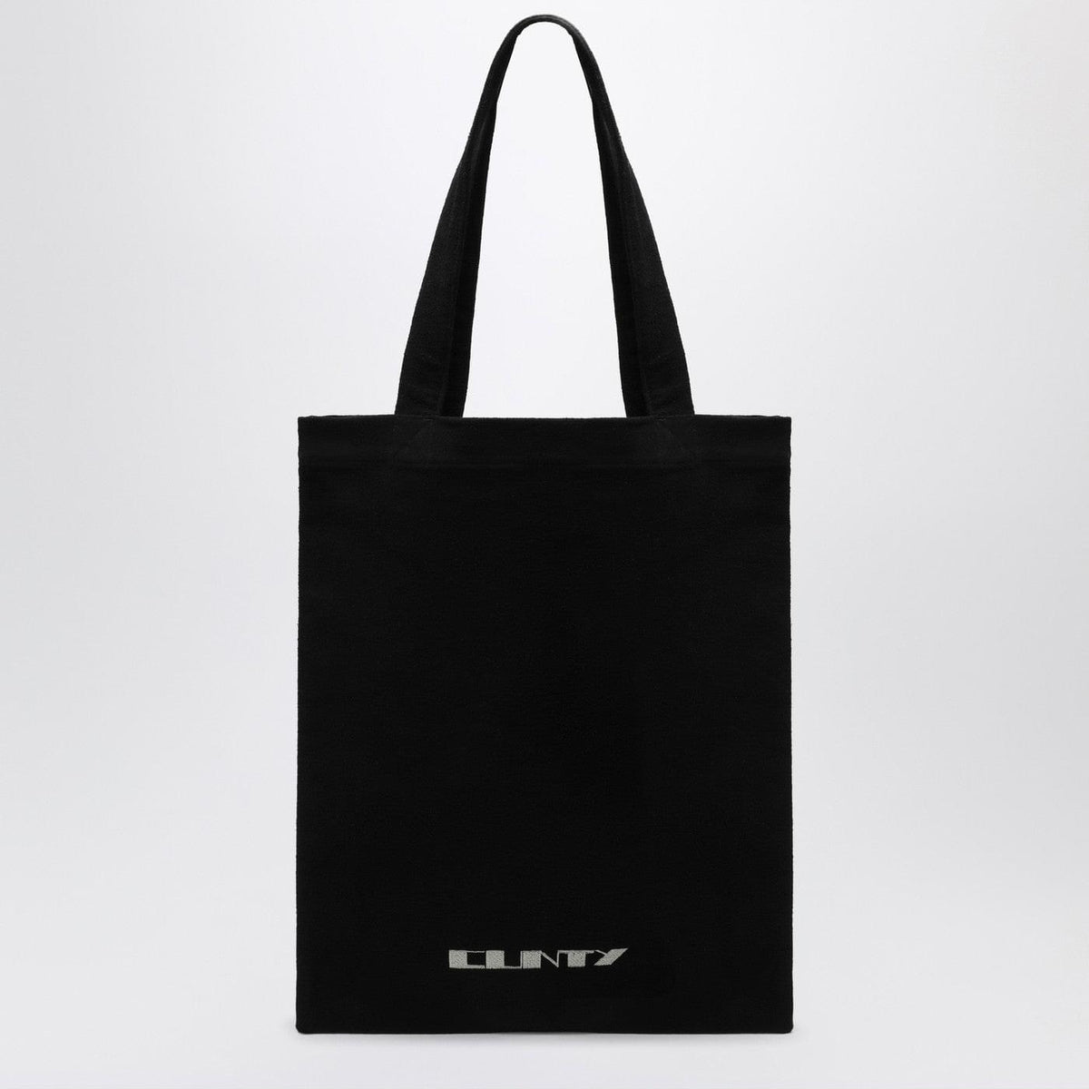 Drkshdw Black Canvas Shopper Bag Men Men DRKSHDW