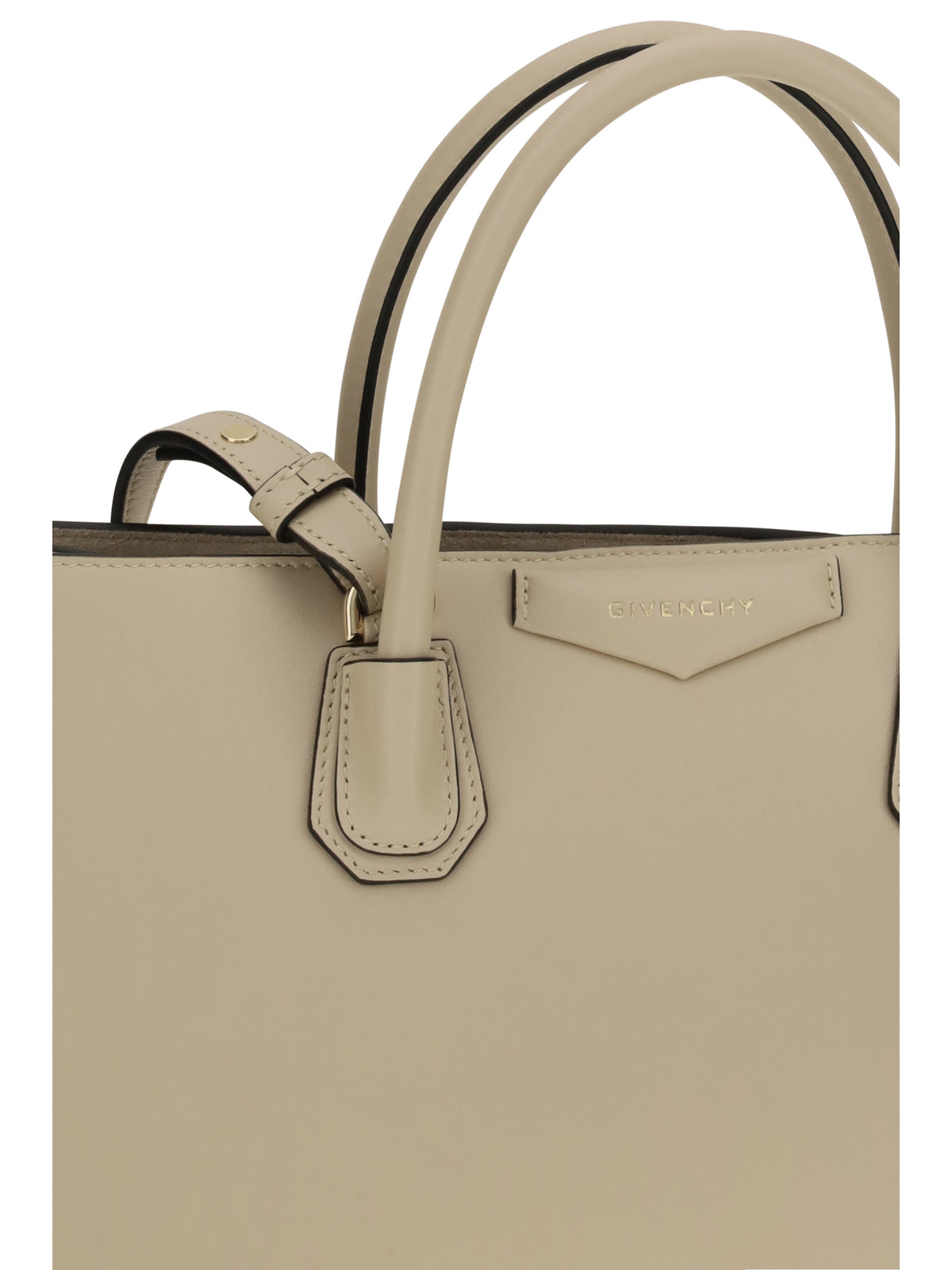 Givenchy Women Small Antigona Catchall Glossy Grained Leather Handbag GIVENCHY