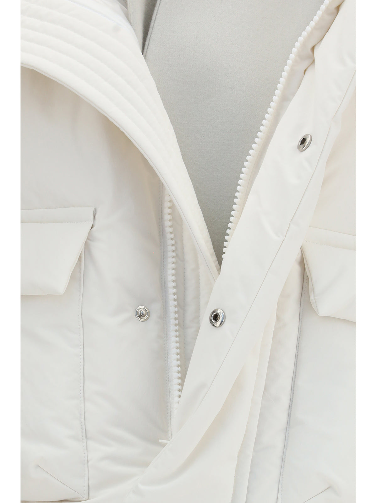 Sacai Women Double Padded Jacket With Zip Closure SACAI