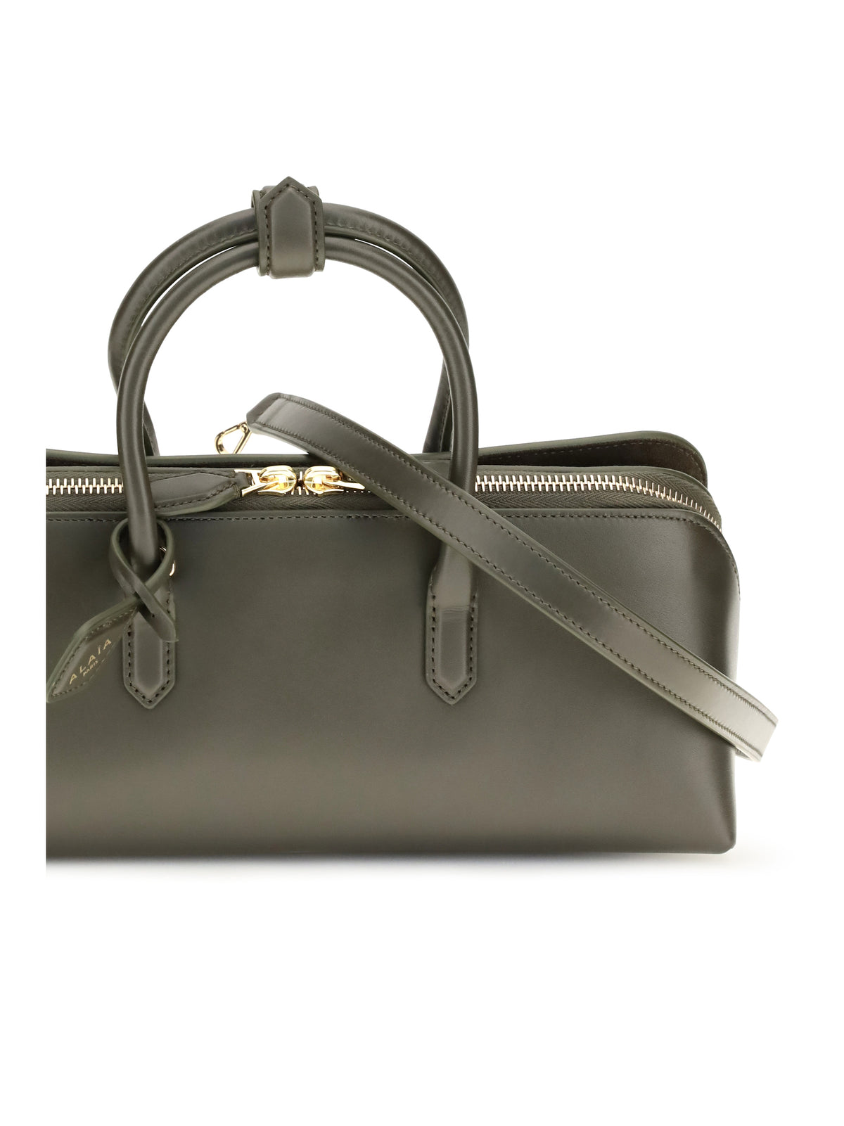 Alaïa Women Small Delta Nubuck Handbag ALAIA