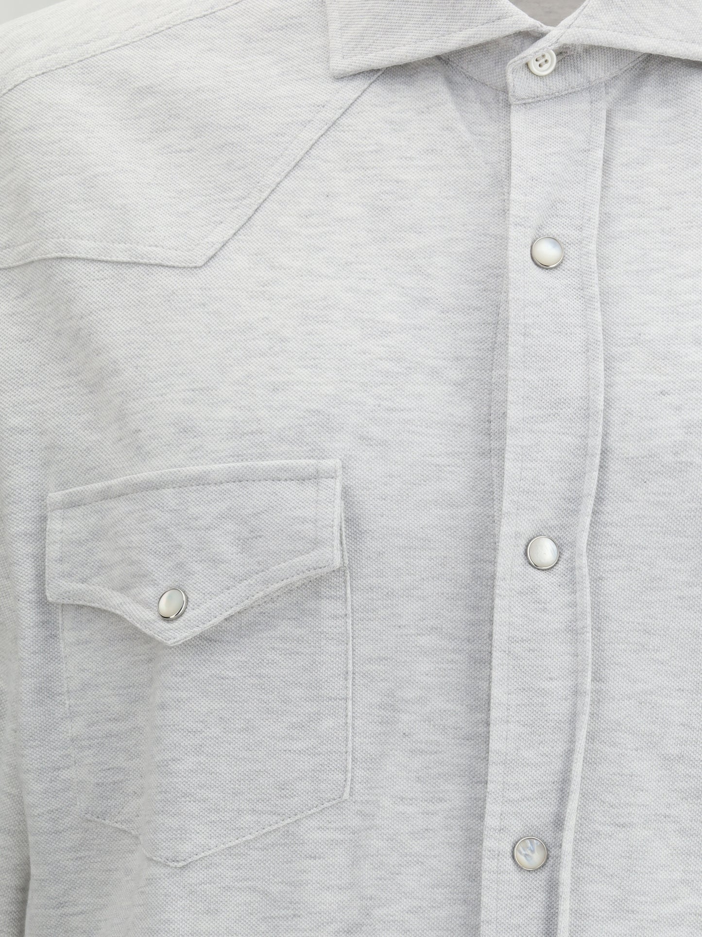 Brunello Cucinelli Men Knit Shirt BRUNELLO CUCINELLI