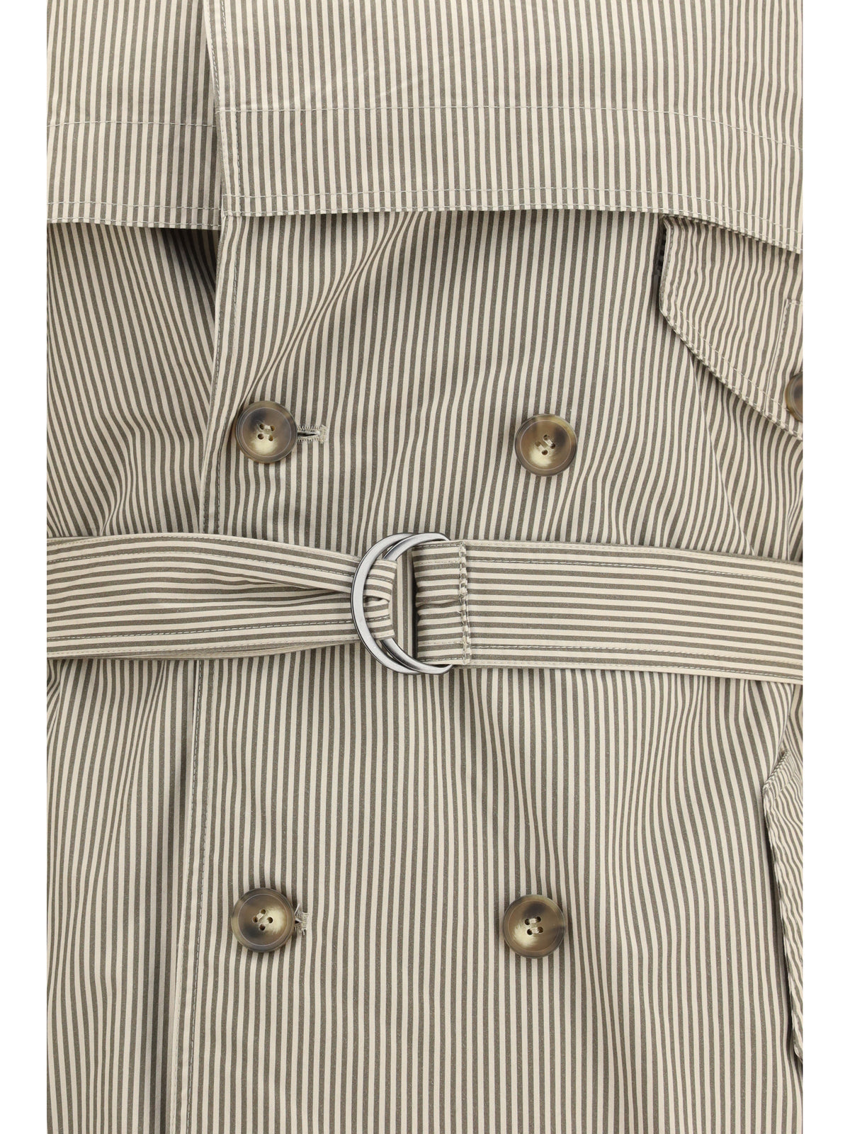 Marant Etoile Women Chilma Striped Coat ISABEL MARANT ETOILE