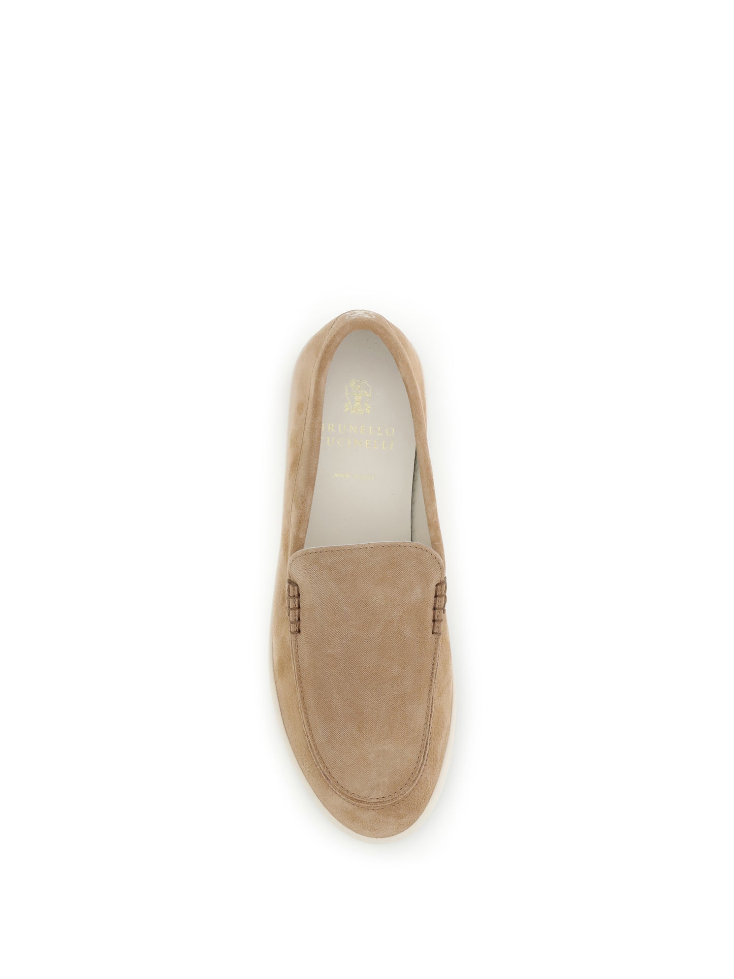 Brunello Cucinelli Men Suede Loafers BRUNELLO CUCINELLI