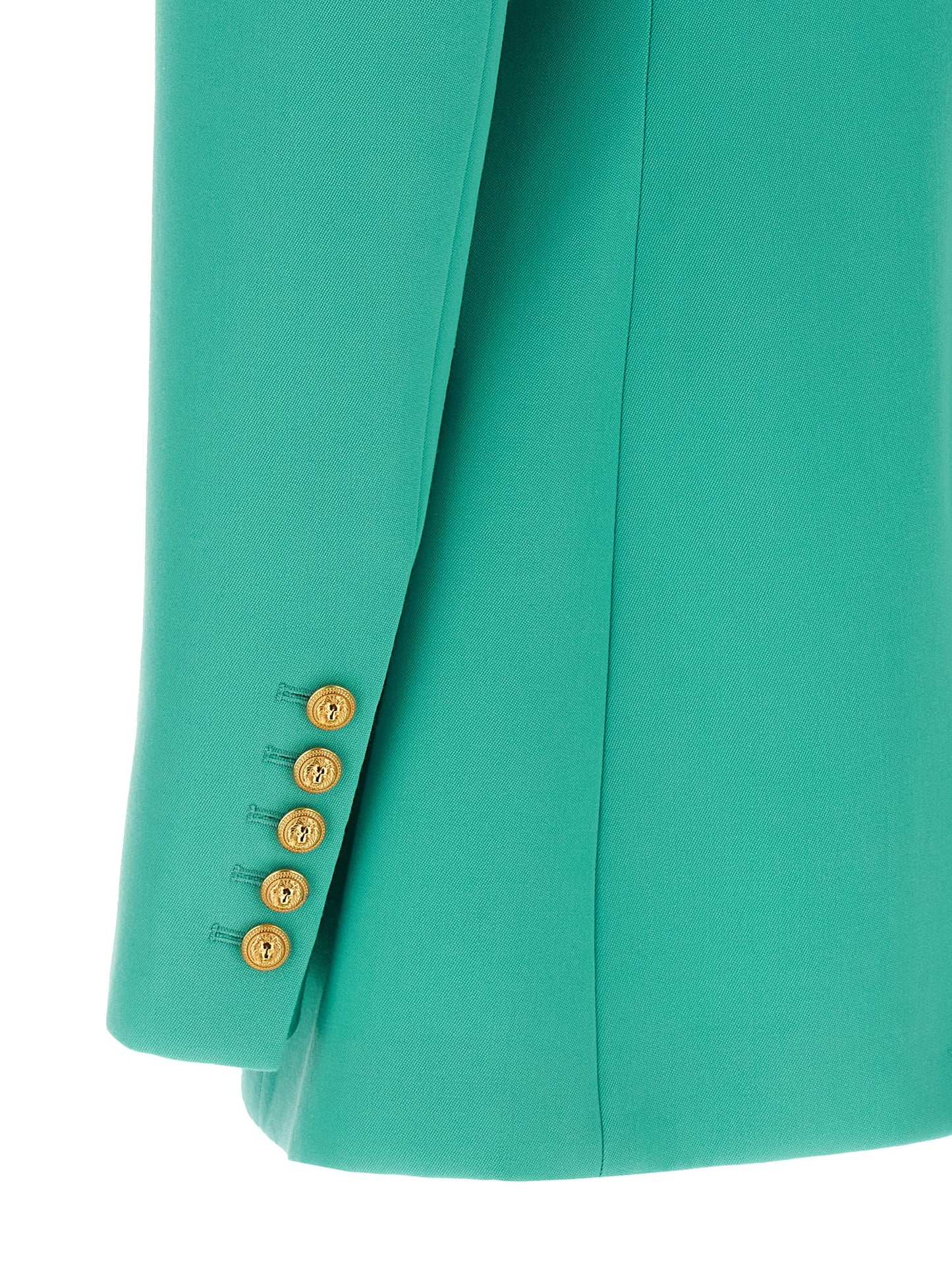 Balmain Women Logo Button Double-Breasted Blazer BALMAIN