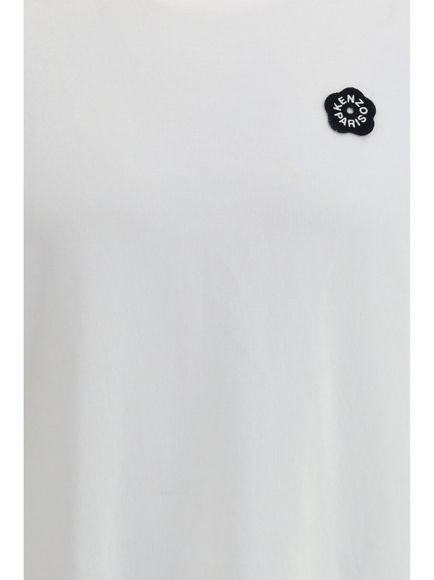 Kenzo Men Cotton T-Shirt Embroidered With Boke Flower 2.0 KENZO
