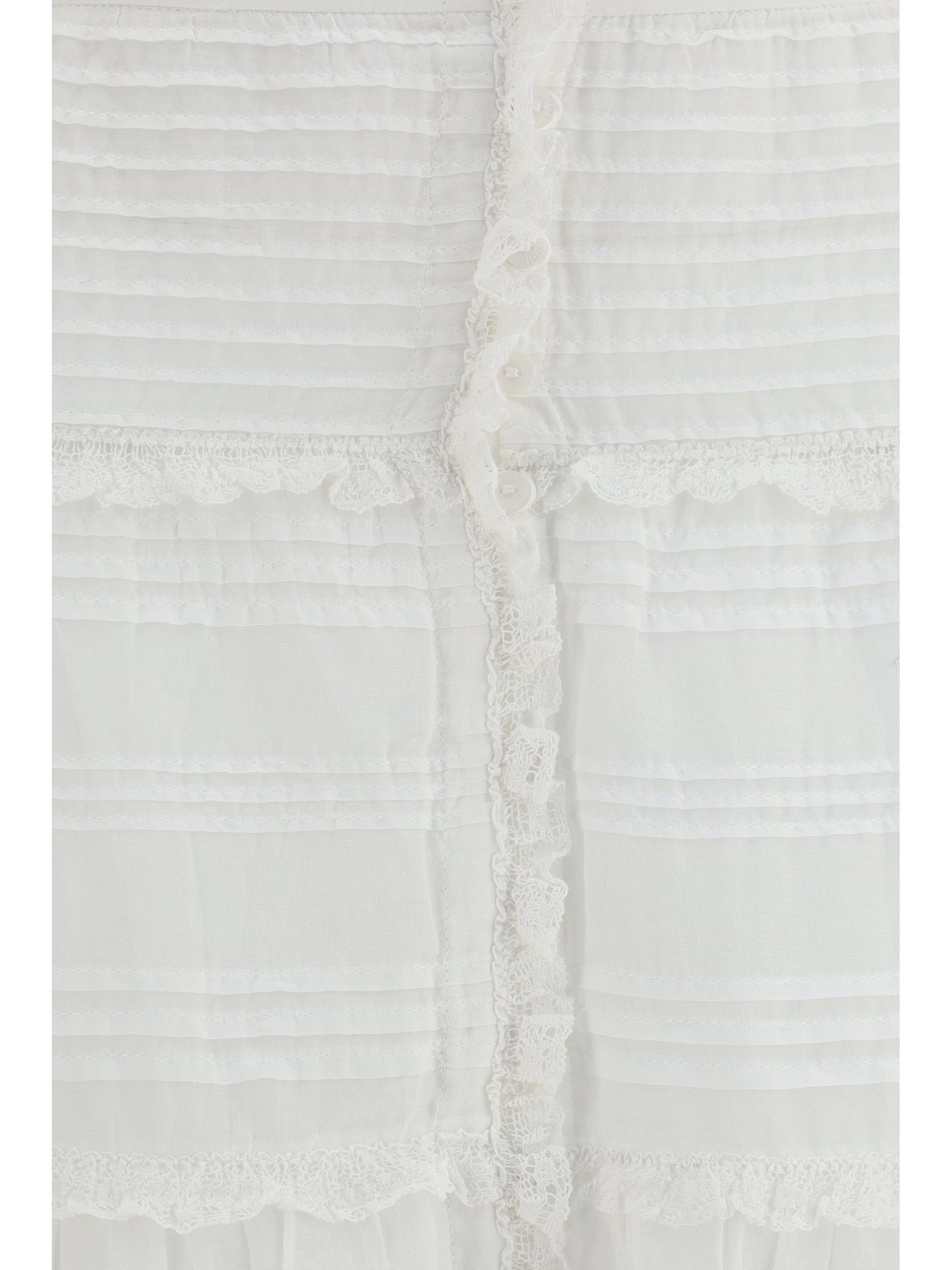 Marant Etoile Women Paoline Long Cotton Skirt ISABEL MARANT ETOILE