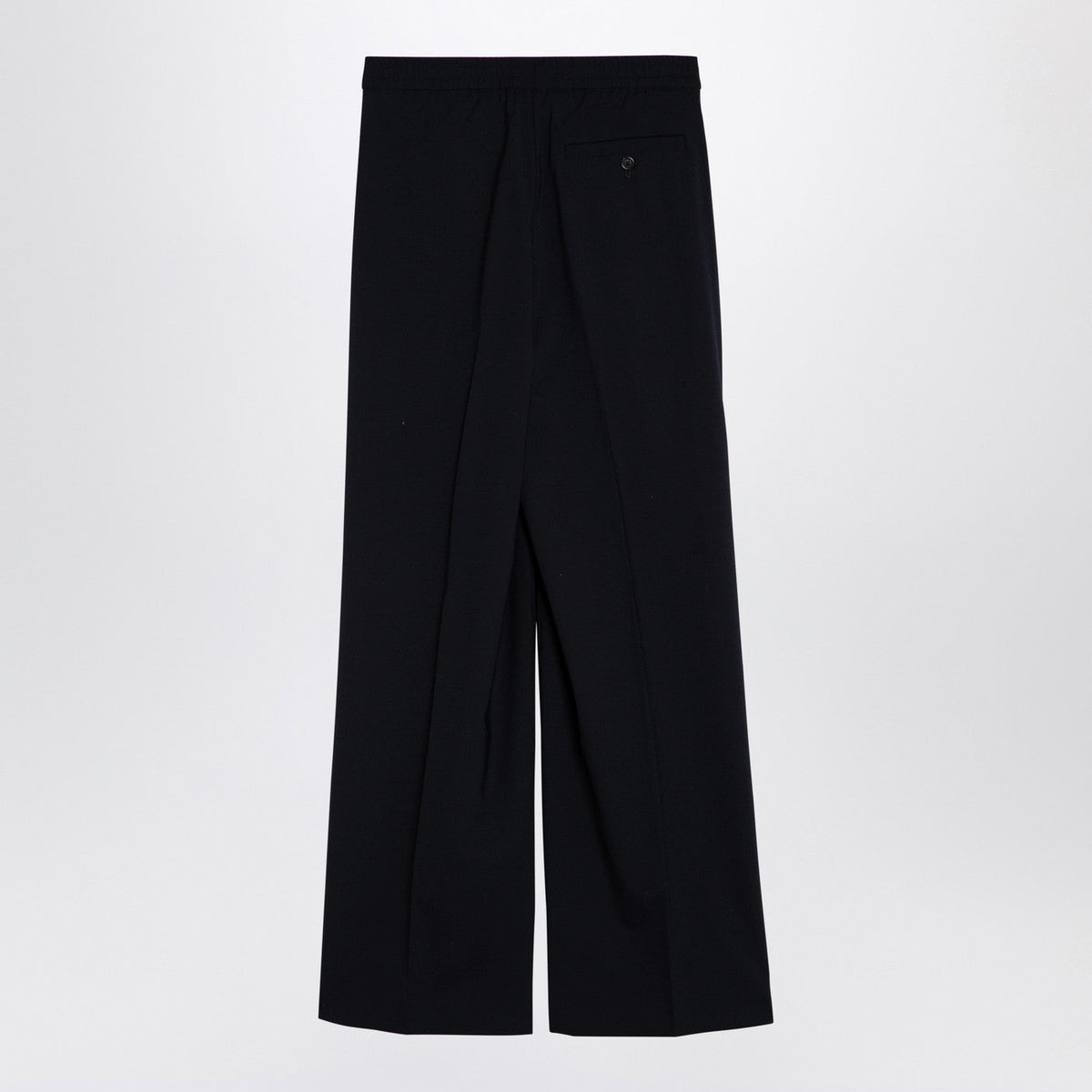 Department 5 Navy Blue Wool-Blend Trousers Women DEPARTMENT 5