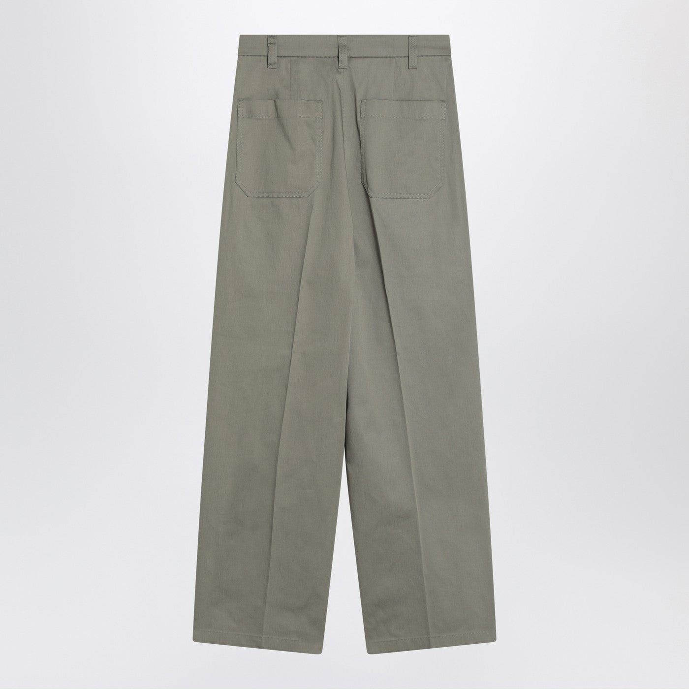 Department 5 Sage Green Cotton Trousers Women DEPARTMENT 5