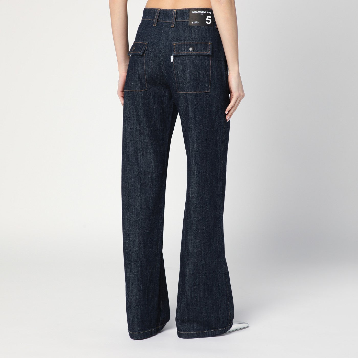 Department 5 Straight-Leg Mouning Dark Blue Jeans Women DEPARTMENT 5