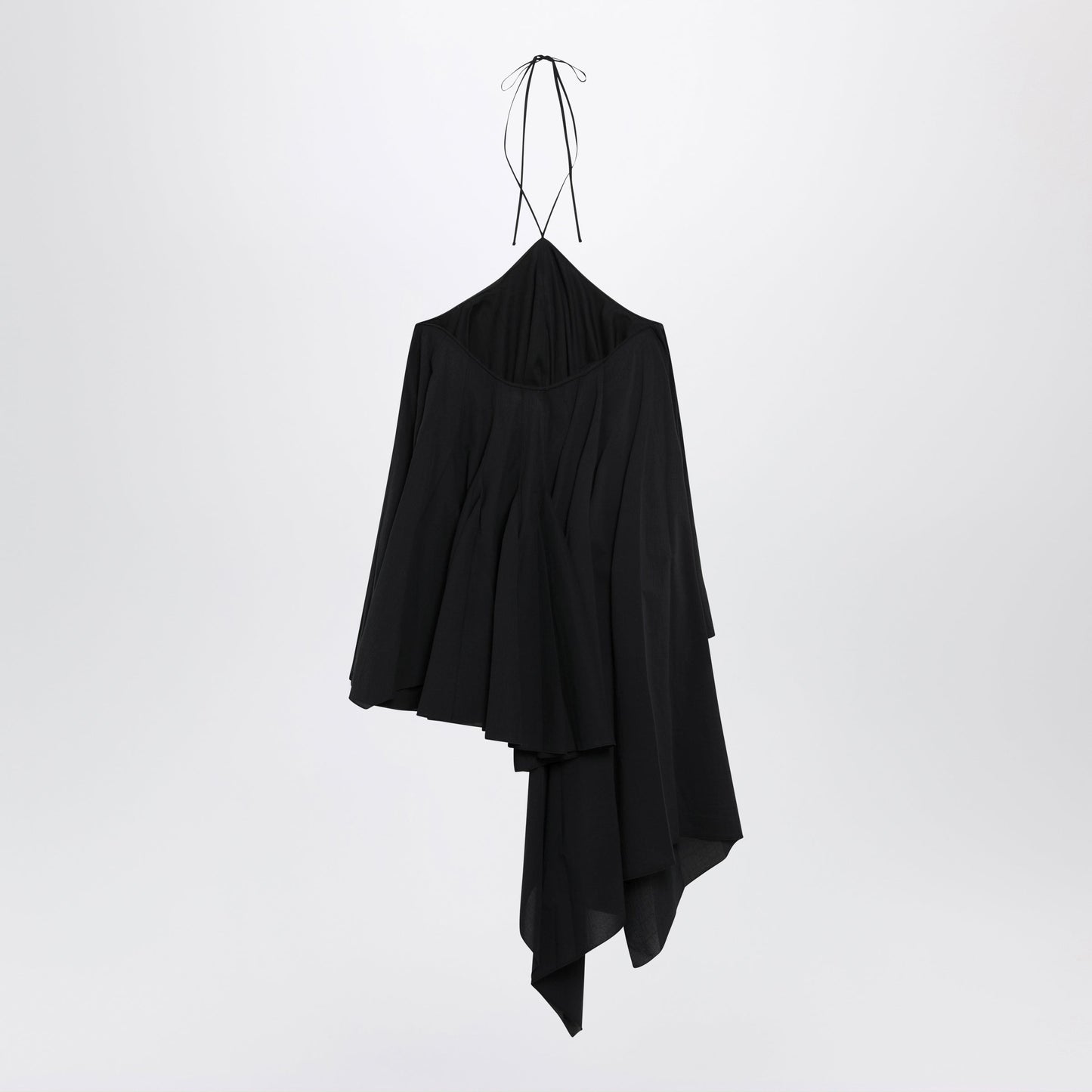 Jacquemus Triangle Mini Dress In Black Women JACQUEMUS