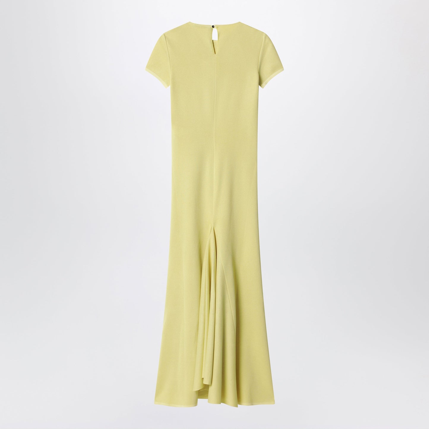 Jacquemus Maxi Dress La Robe Maille In Yellow Knit Women JACQUEMUS
