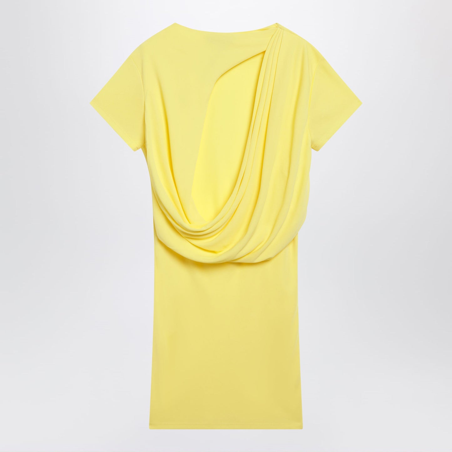 Jacquemus Yellow Mistral Viscose Jersey Dress Women JACQUEMUS