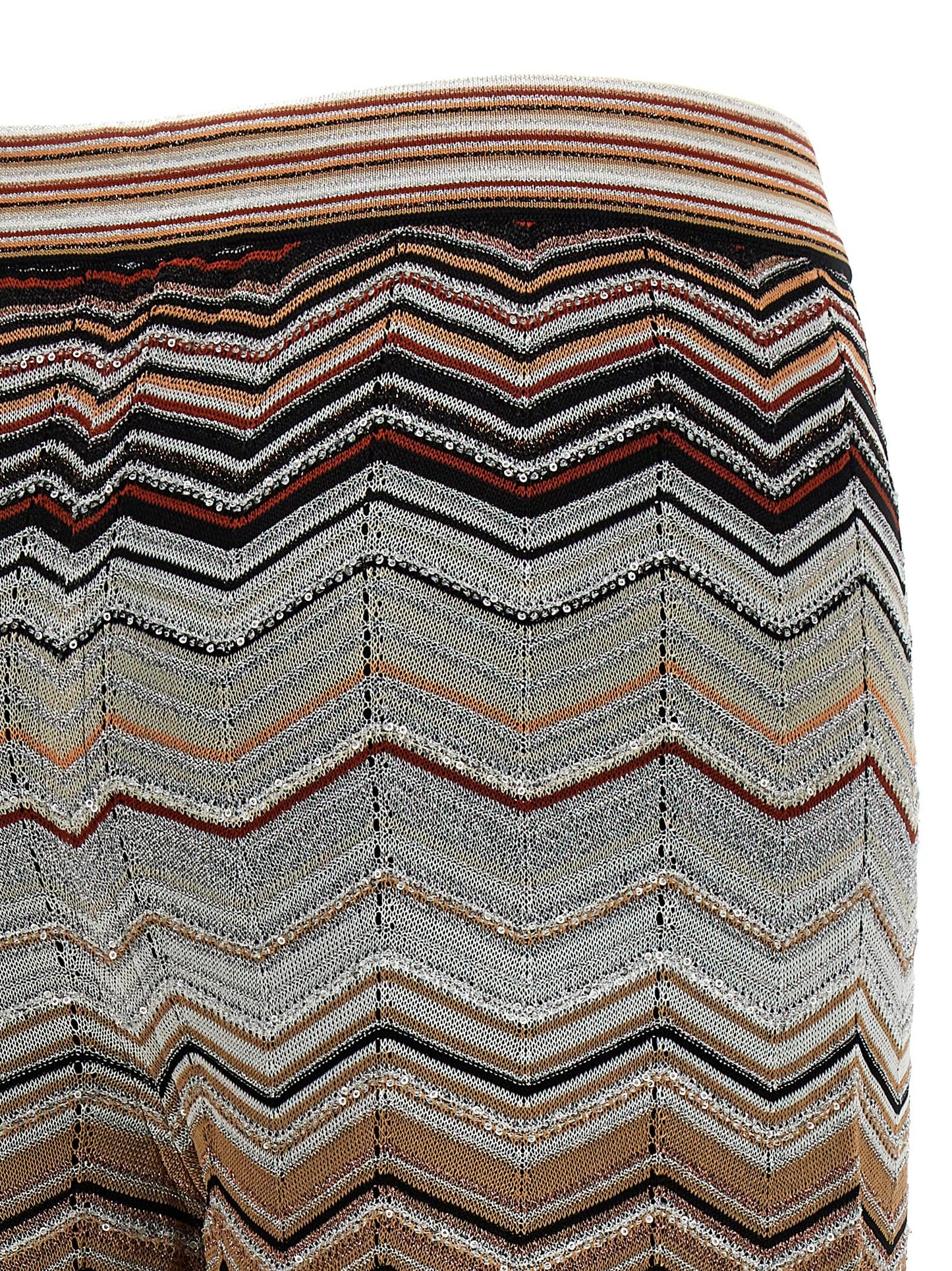 Missoni Women Chevron Lamé Pants MISSONI