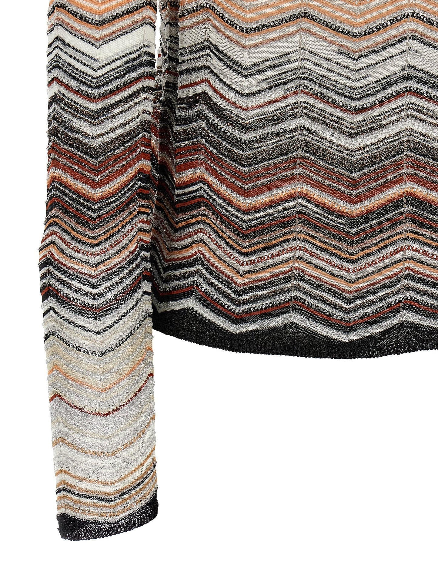 Missoni Women Chevron Lamé Cardigan MISSONI
