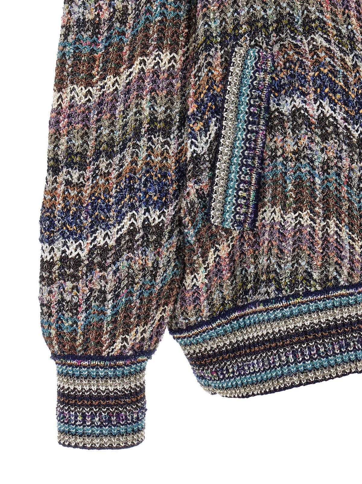 Missoni Women Multicolor Sequin Cardigan MISSONI