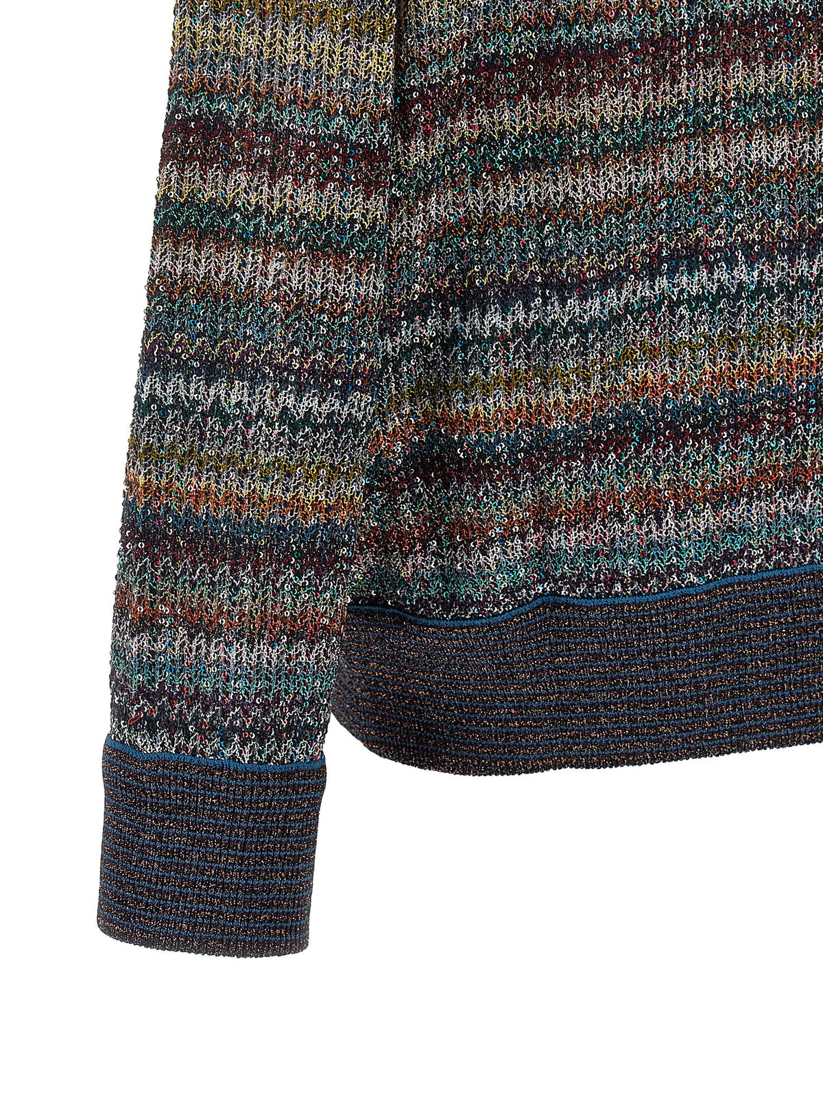 Missoni Women Lamé Yarn Polo Shirt MISSONI