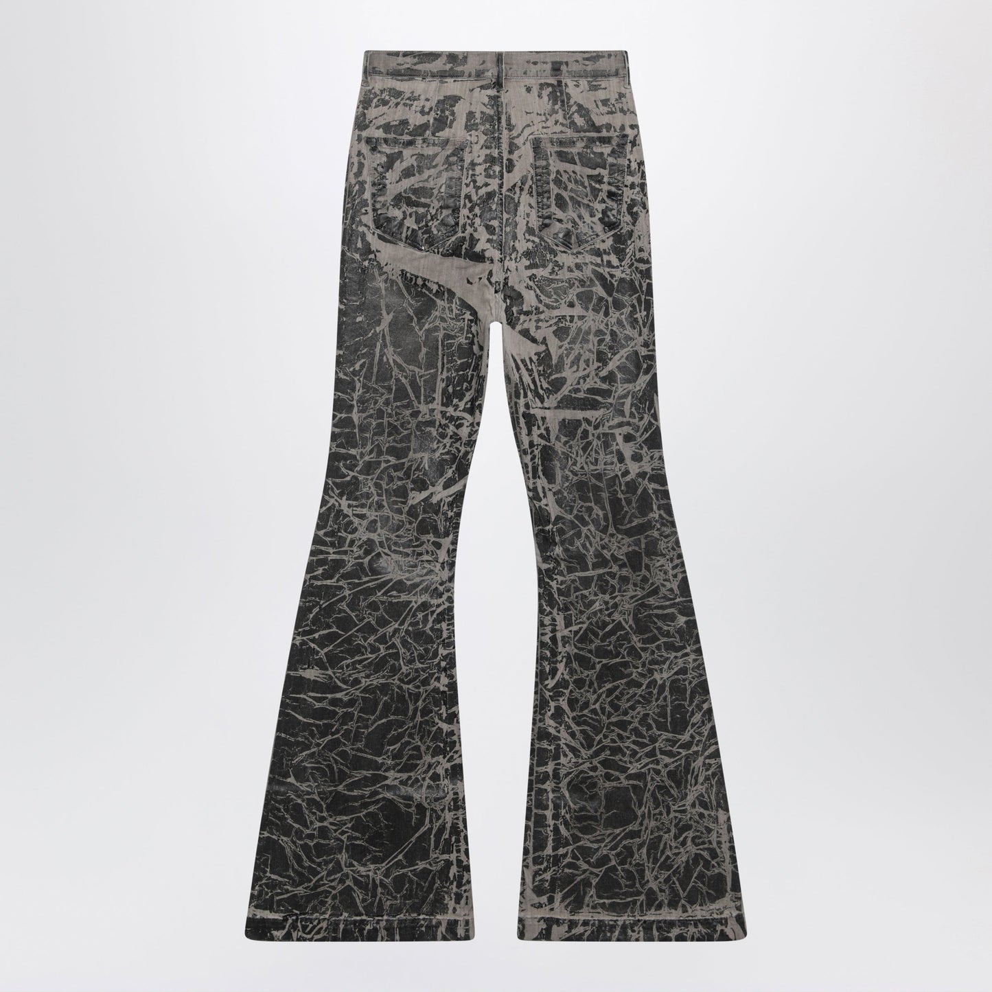 Drkshdw Concordians Bolan Bootcut High-Rise Jeans In Black Denim Men DRKSHDW