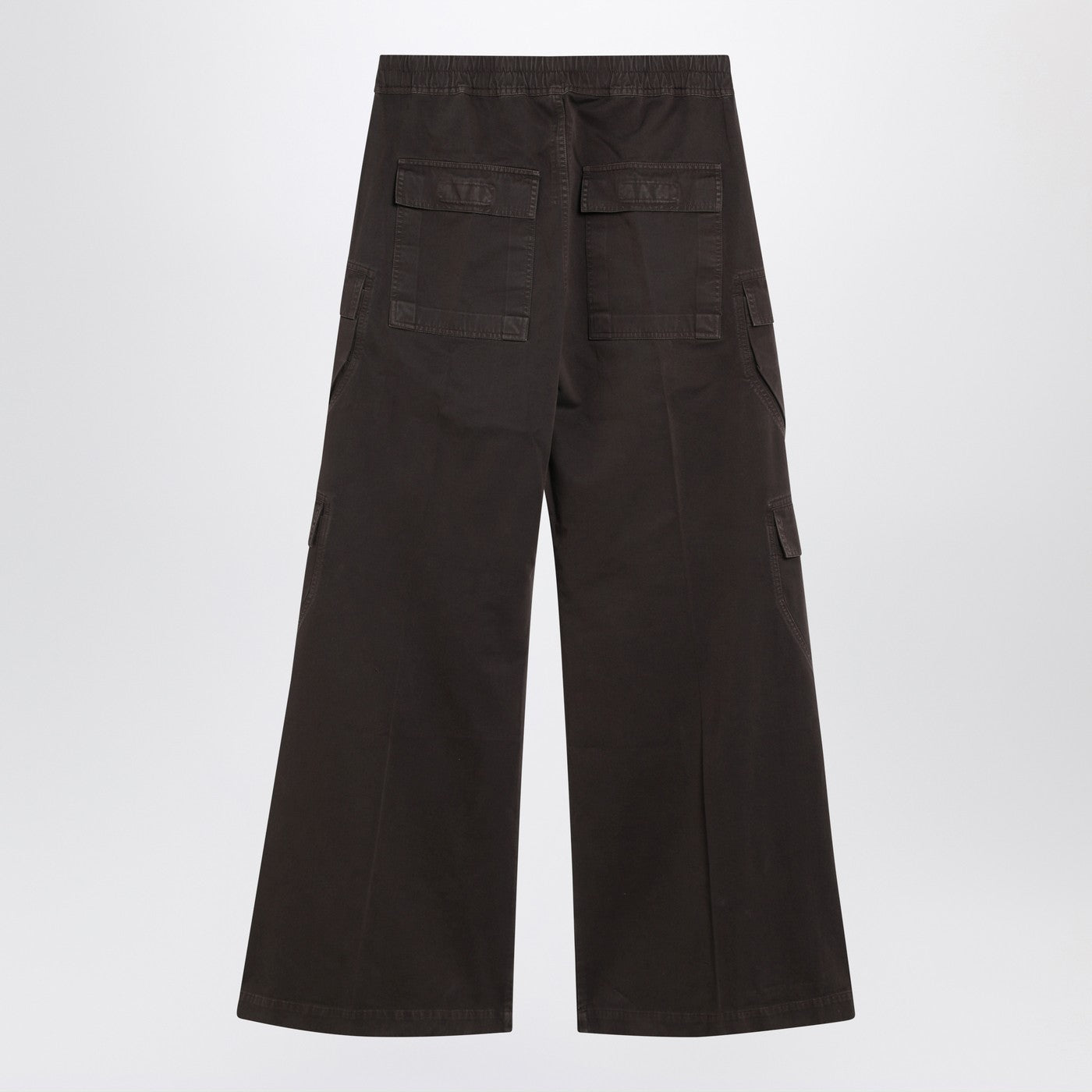 Drkshdw Dark Powder Grey Nylon Double Cargo Jumbo Belas Trousers Men DRKSHDW