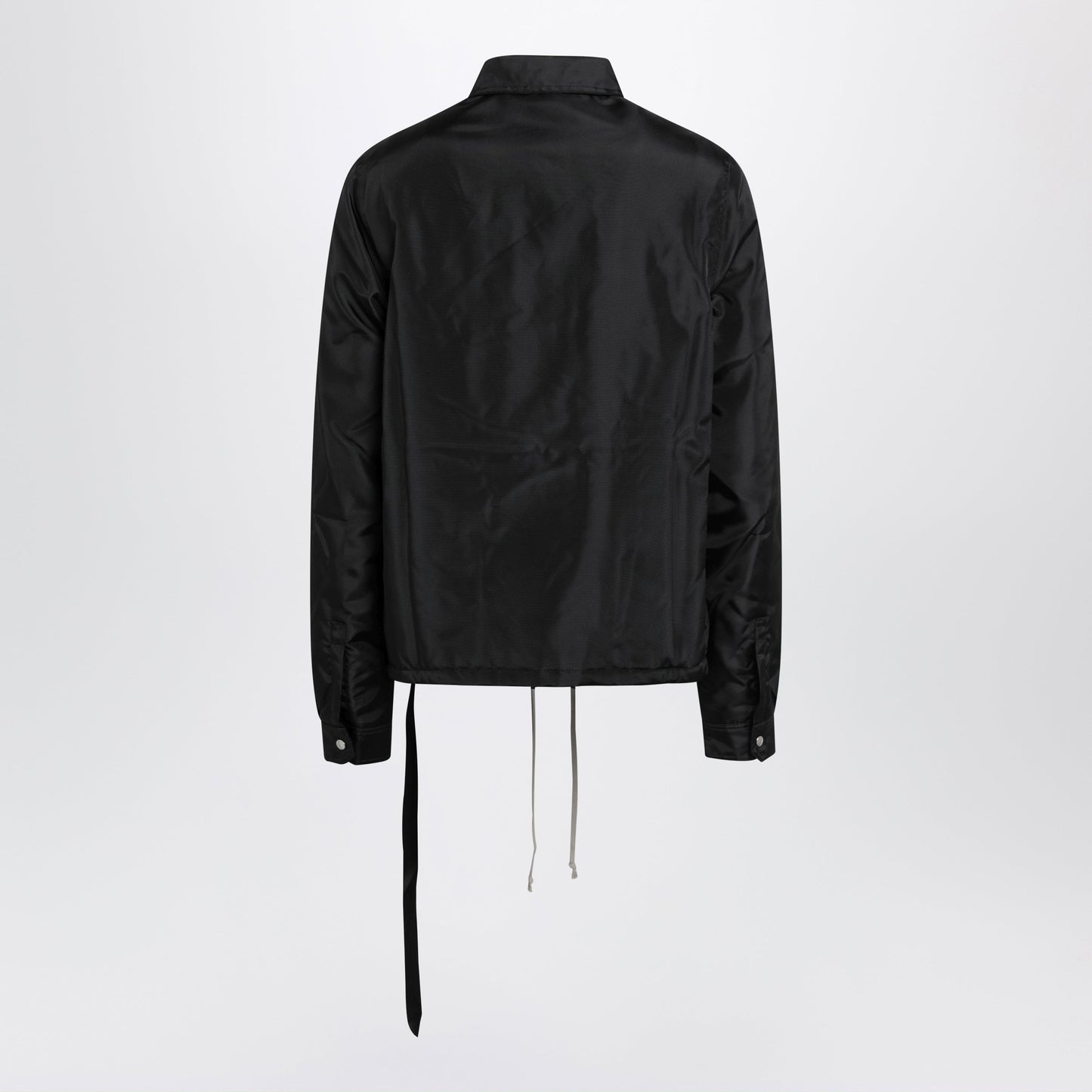 Drkshdw Padded Jacket With Hidden Front Zip In Black Nylon Men DRKSHDW
