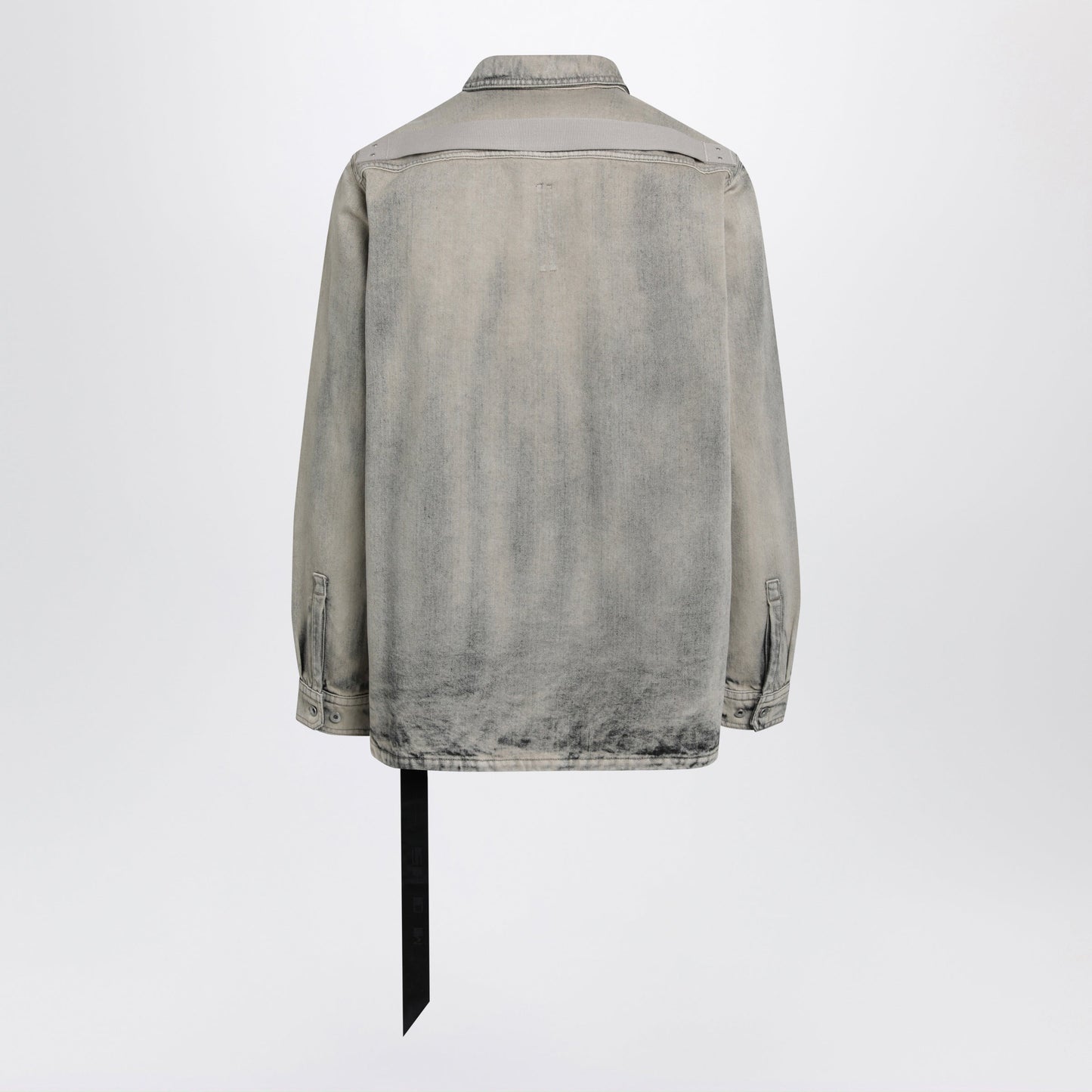 Drkshdw Wide-Leg Trousers In Mineral Grey Washed Denim Men DRKSHDW