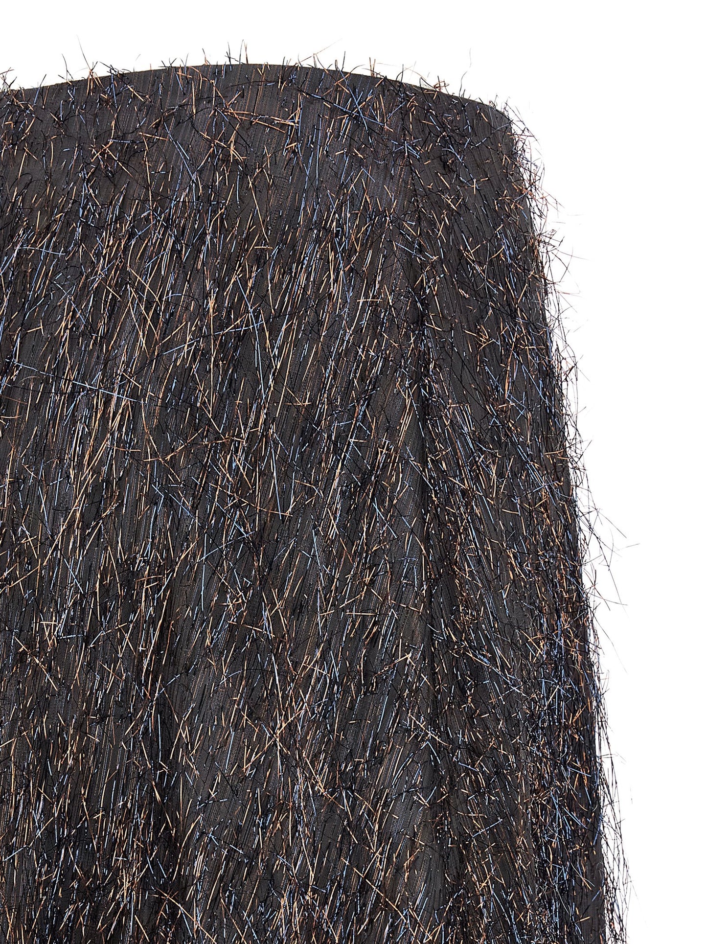 Peserico Women Skirt With Metallic Fringes PESERICO