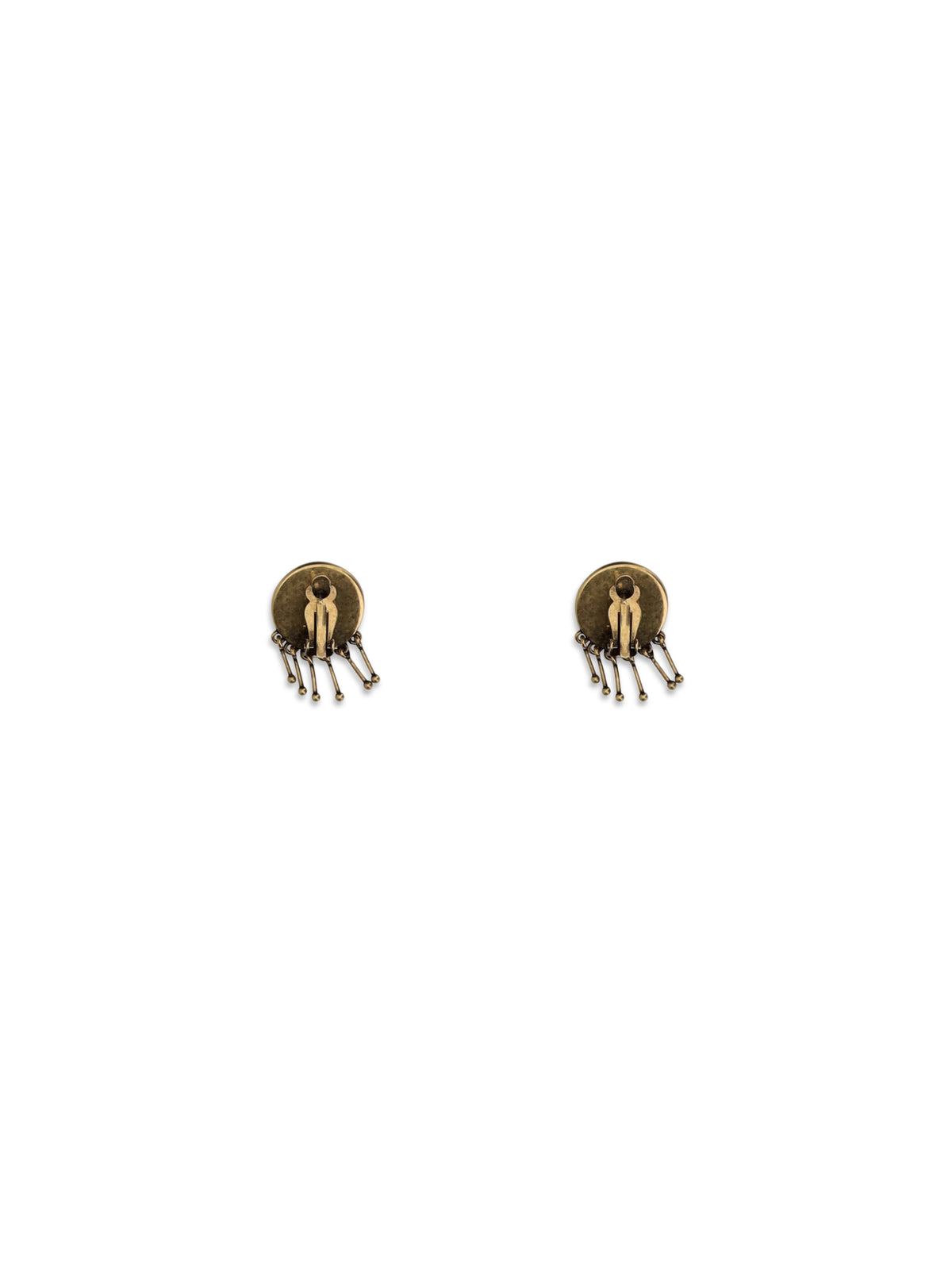 Versace Women Medusa Clip-On Drop Earrings VERSACE