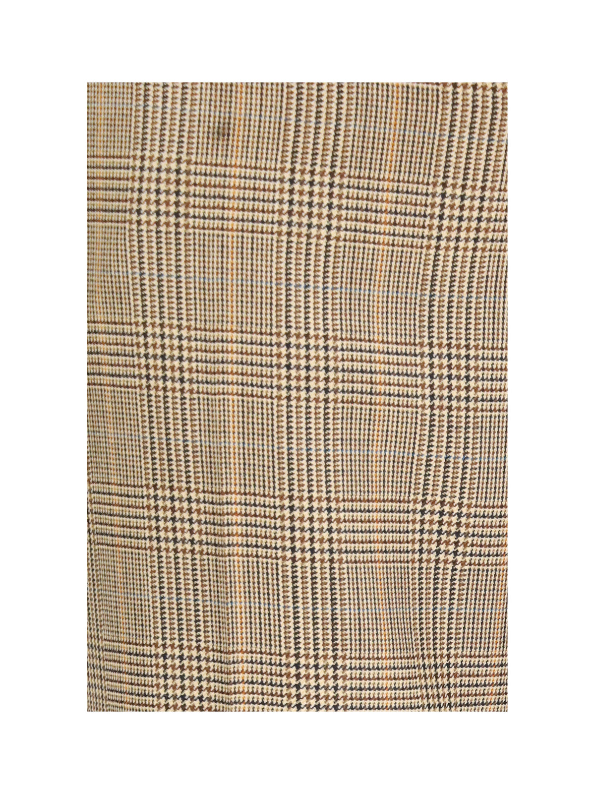 Saint Laurent Women Prince Of Wales Houndstooth Wool Flared Pants SAINT LAURENT