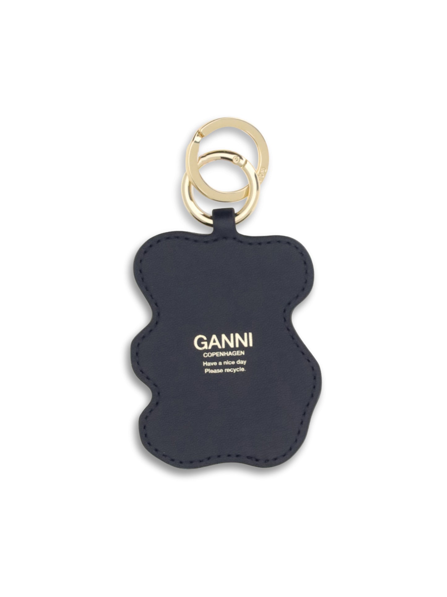 Ganni Women Teddy Bear Keyring GANNI