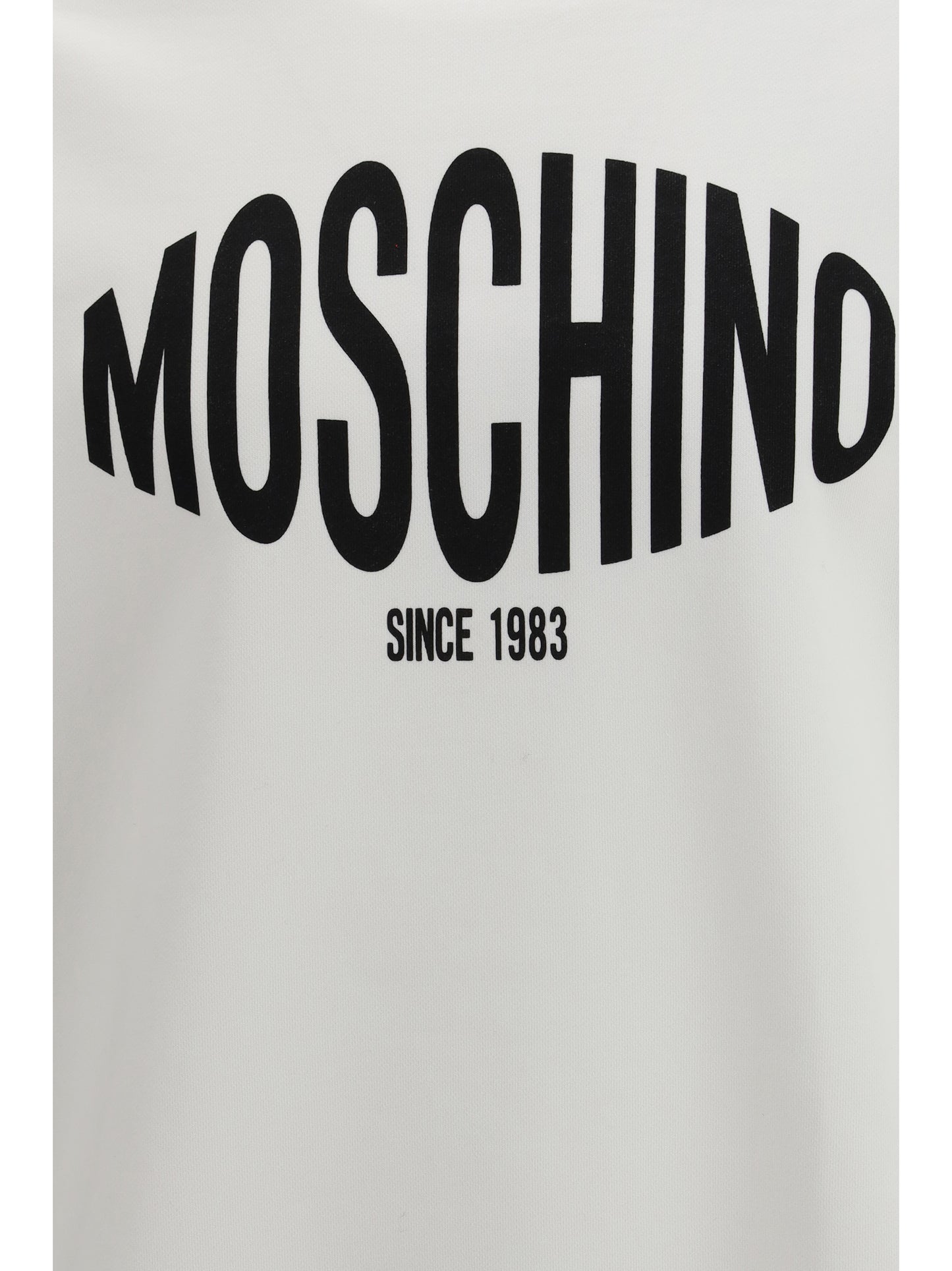 Moschino Men Printed Organic Cotton Sweatshirt MOSCHINO