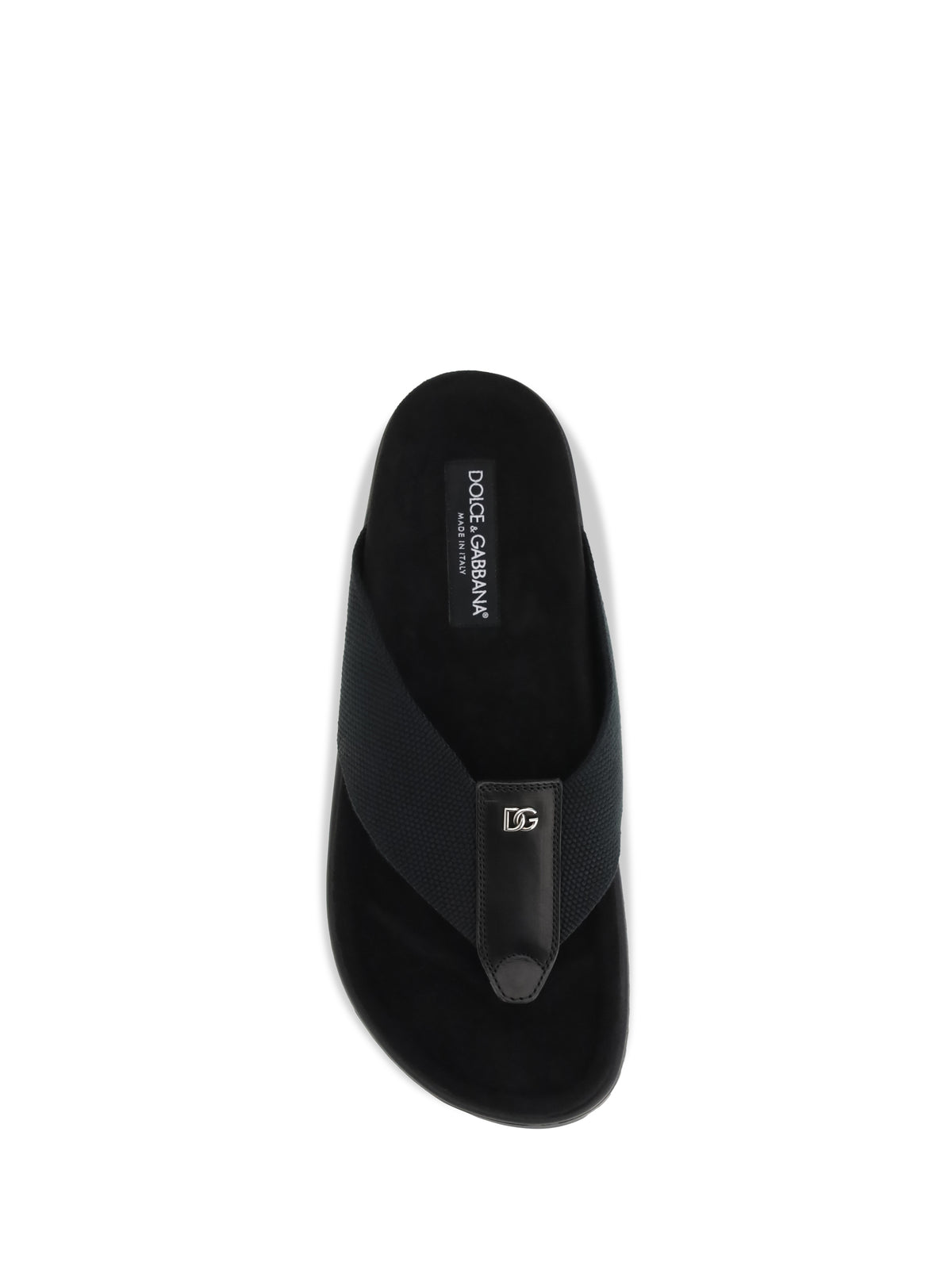 Dolce & Gabbana Men Logo Thong Sandals DOLCE & GABBANA