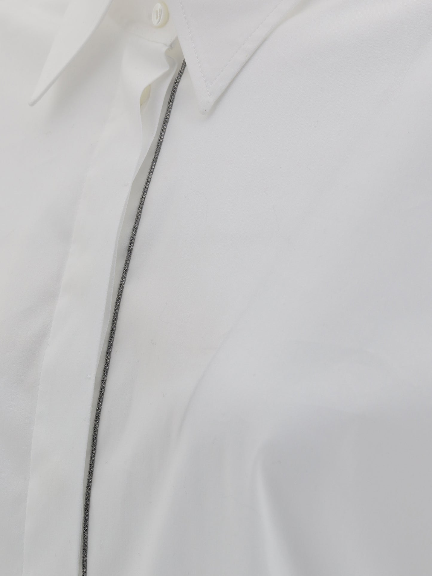 Brunello Cucinelli Women Shiny Monili Shirt BRUNELLO CUCINELLI