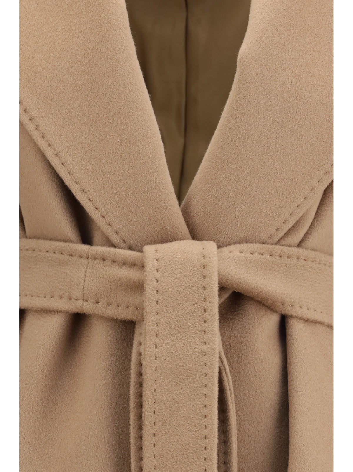 Max Mara Studio Women Wool Coat With Peak Lapels MAX MARA STUDIO
