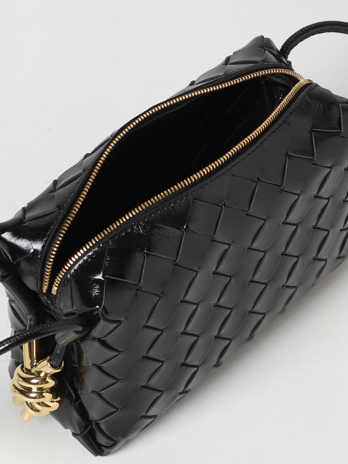 Bottega Veneta Women Loop Woven Leather Bag Bottega Veneta.