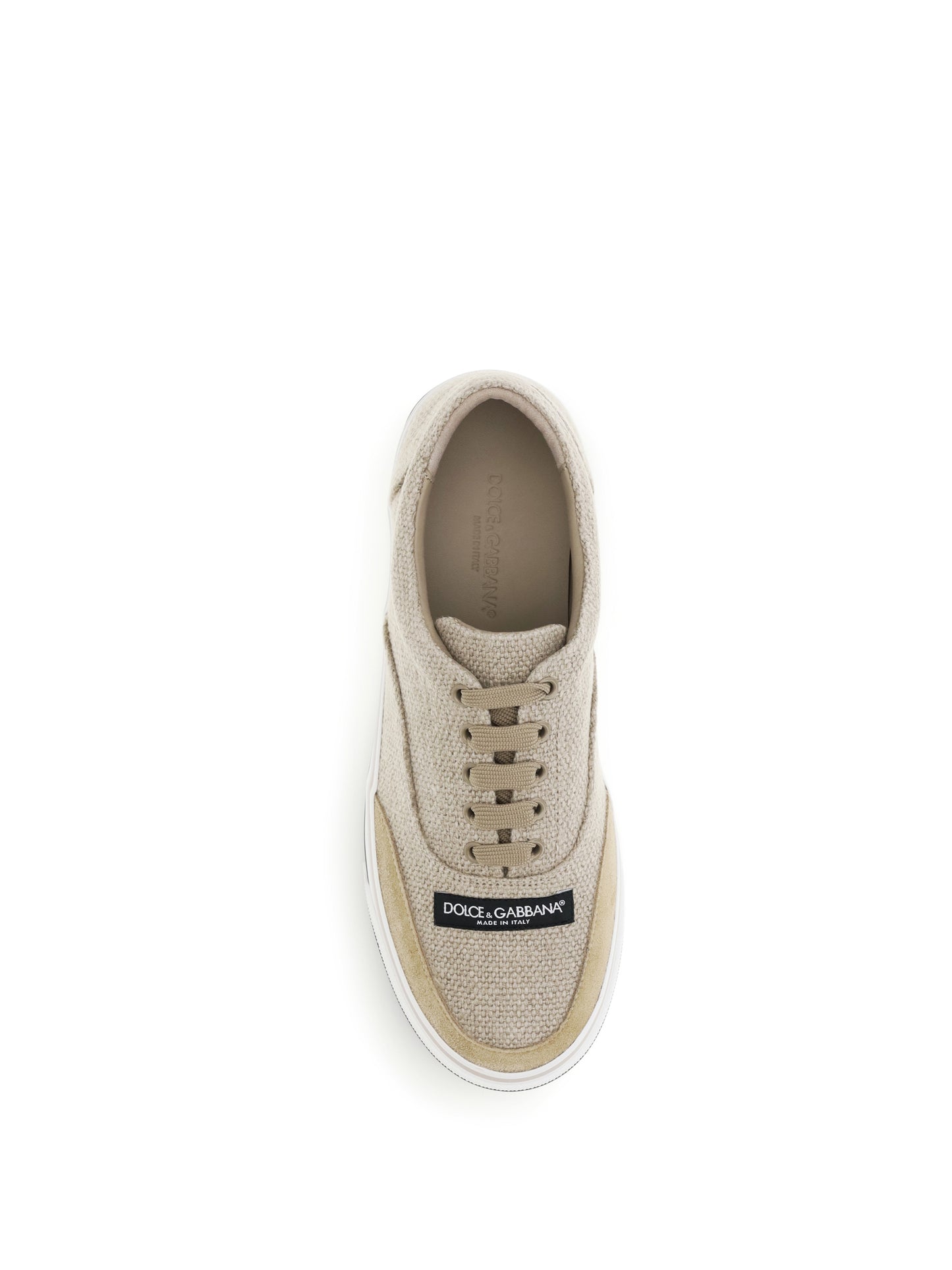 Dolce & Gabbana Men Dg Sailing Linen Sneakers DOLCE & GABBANA