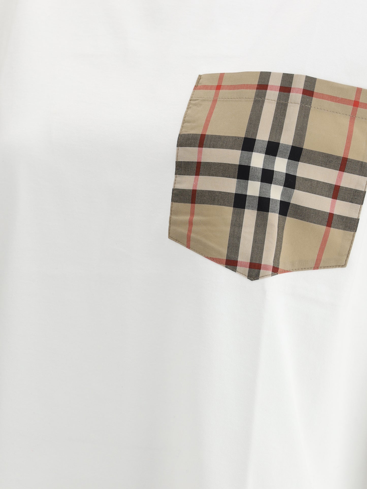 Burberry Women Archive Check Pocket T-Shirt BURBERRY