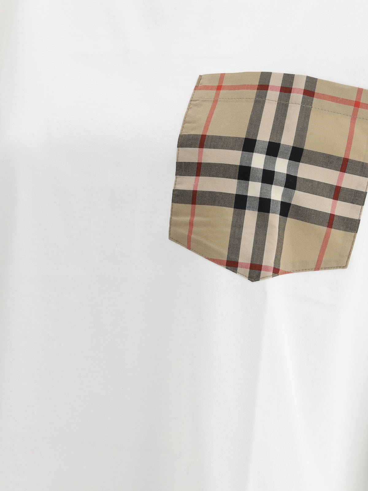 Burberry Women Archive Check Pocket T-Shirt BURBERRY