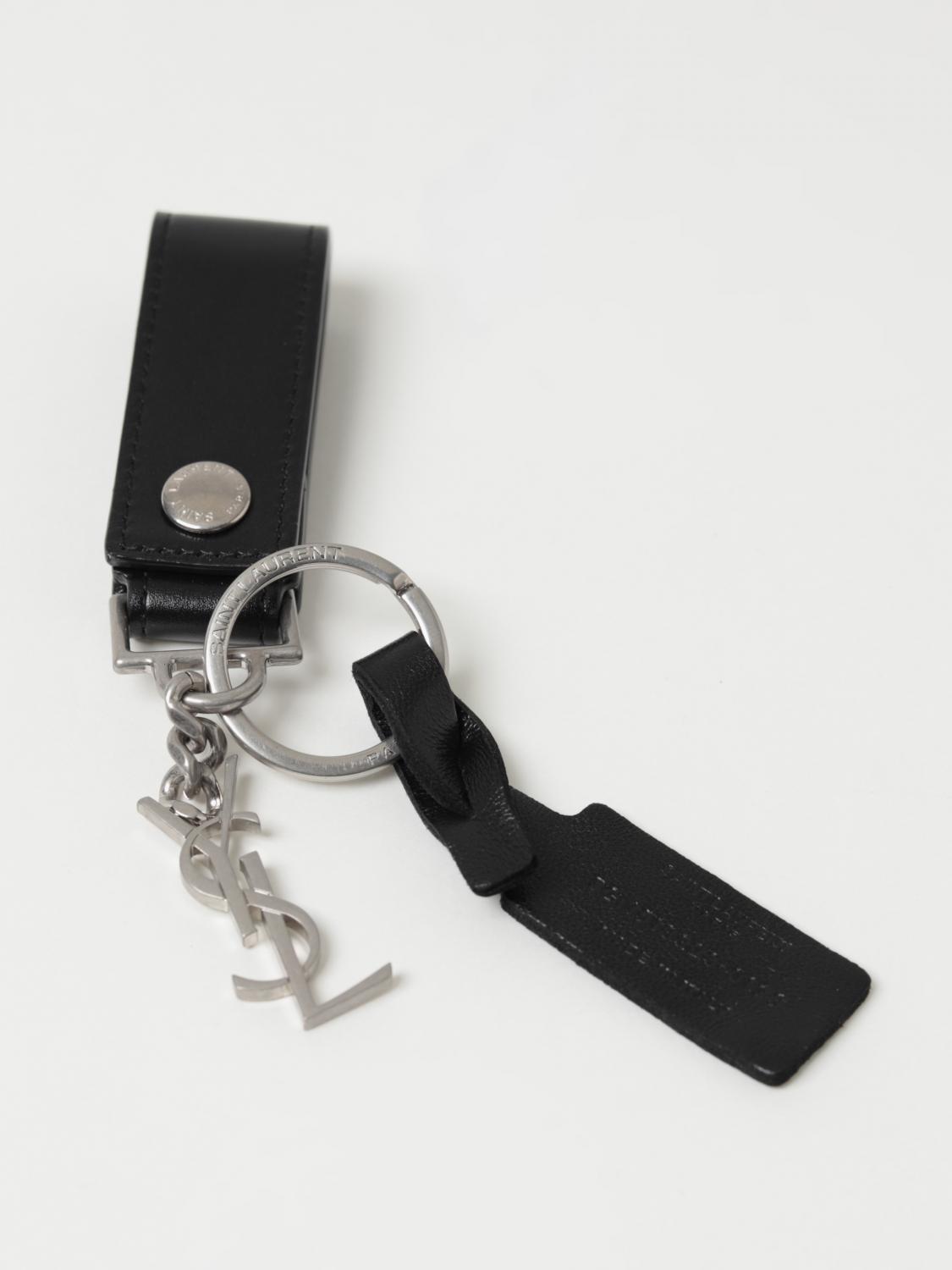 Saint Laurent Leather Key Ring SAINT LAURENT