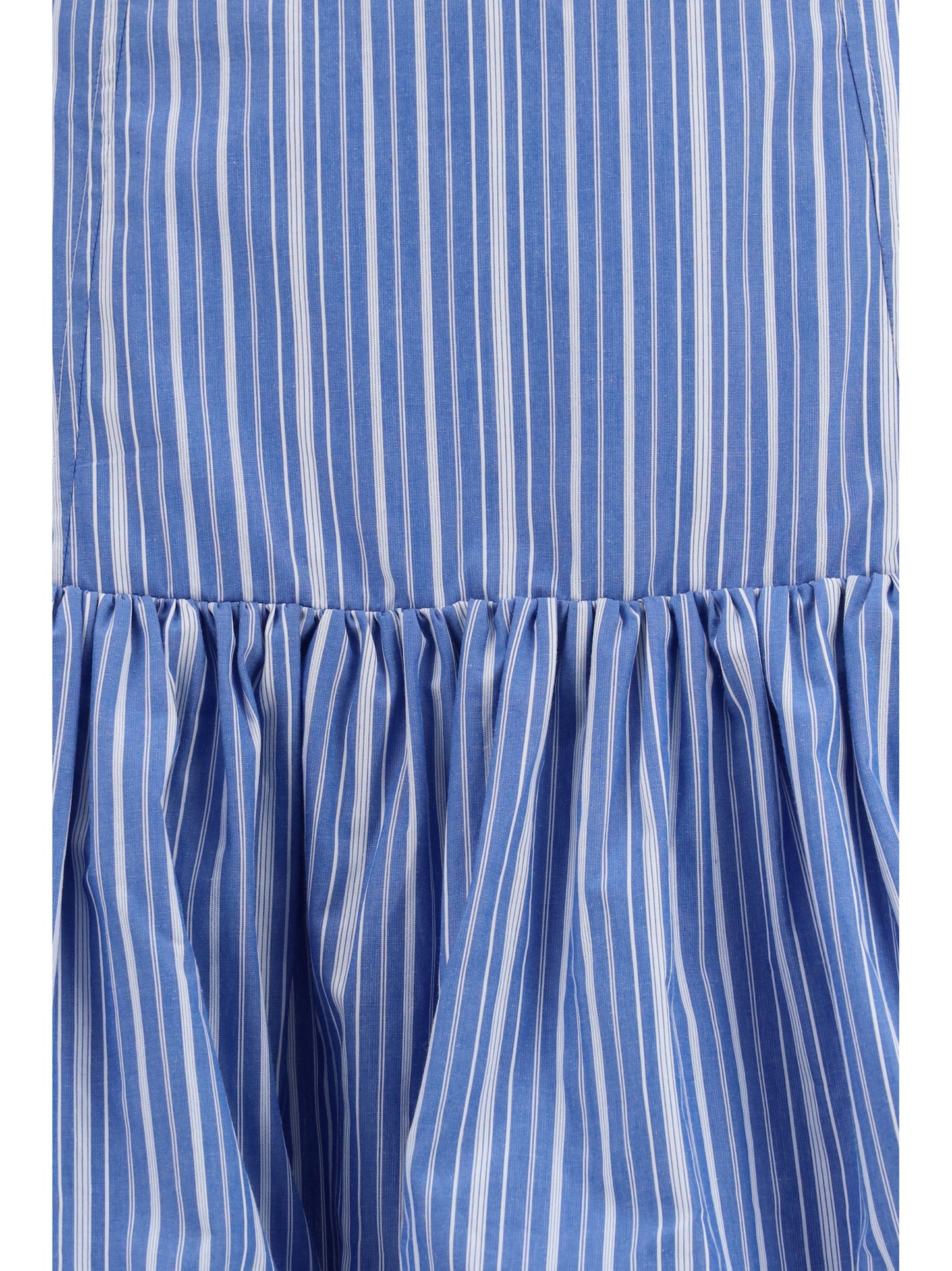 Ganni Women Striped Mini Balloon Skirt GANNI