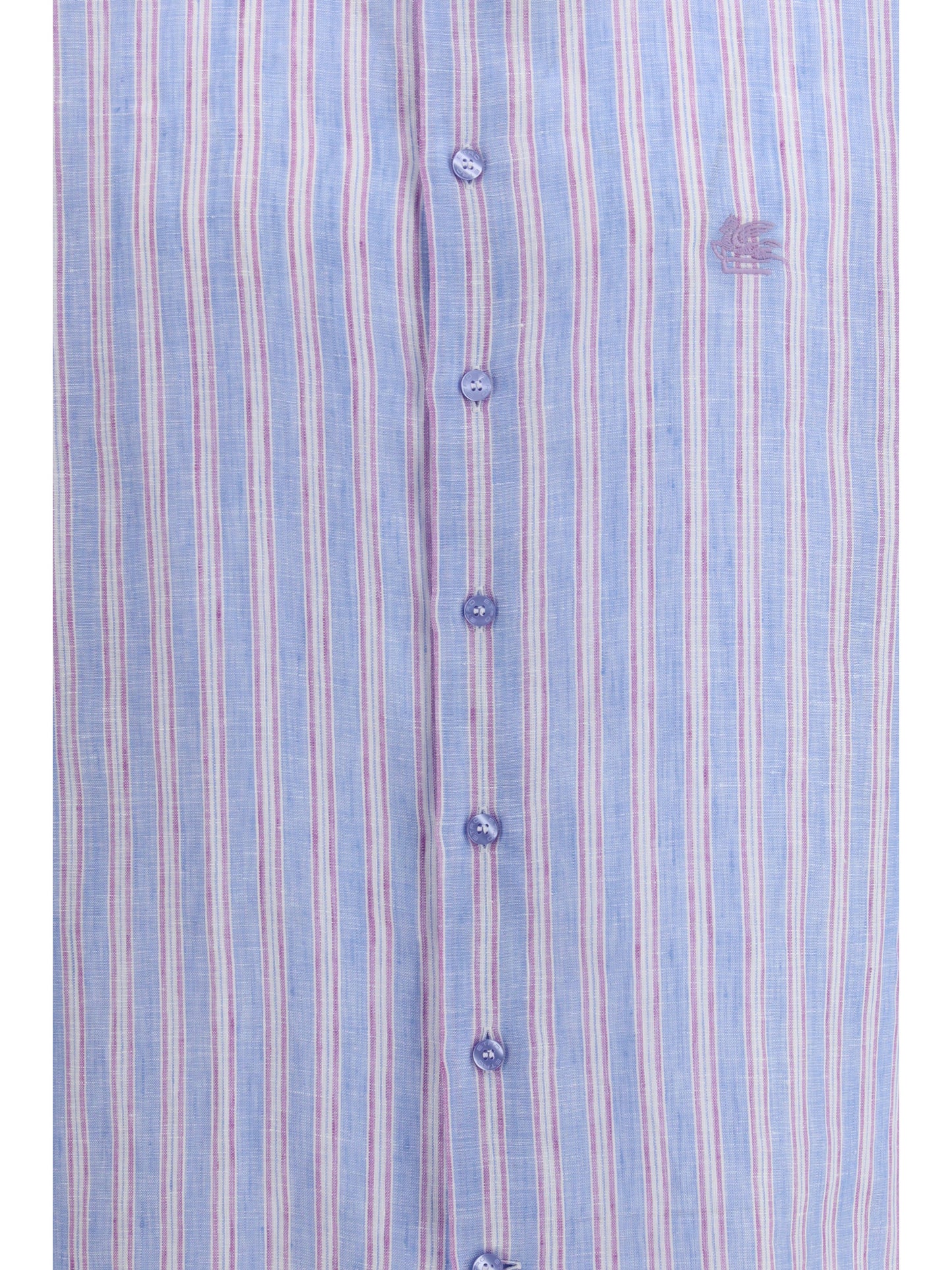 Etro Men Striped Linen Shirt ETRO