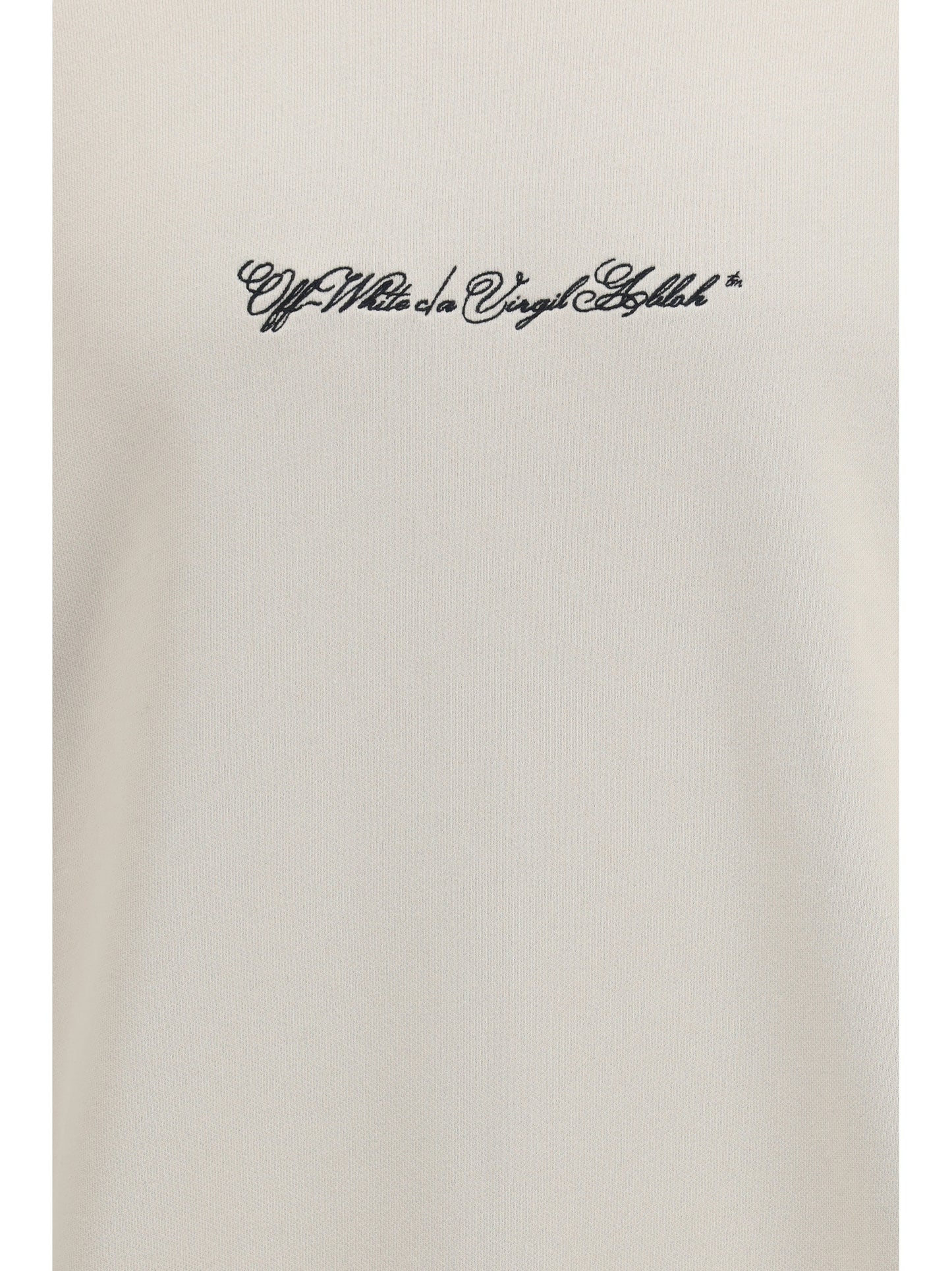 Off-White Men Script Arrow Crewneck Sweatshirt OFF-WHITE