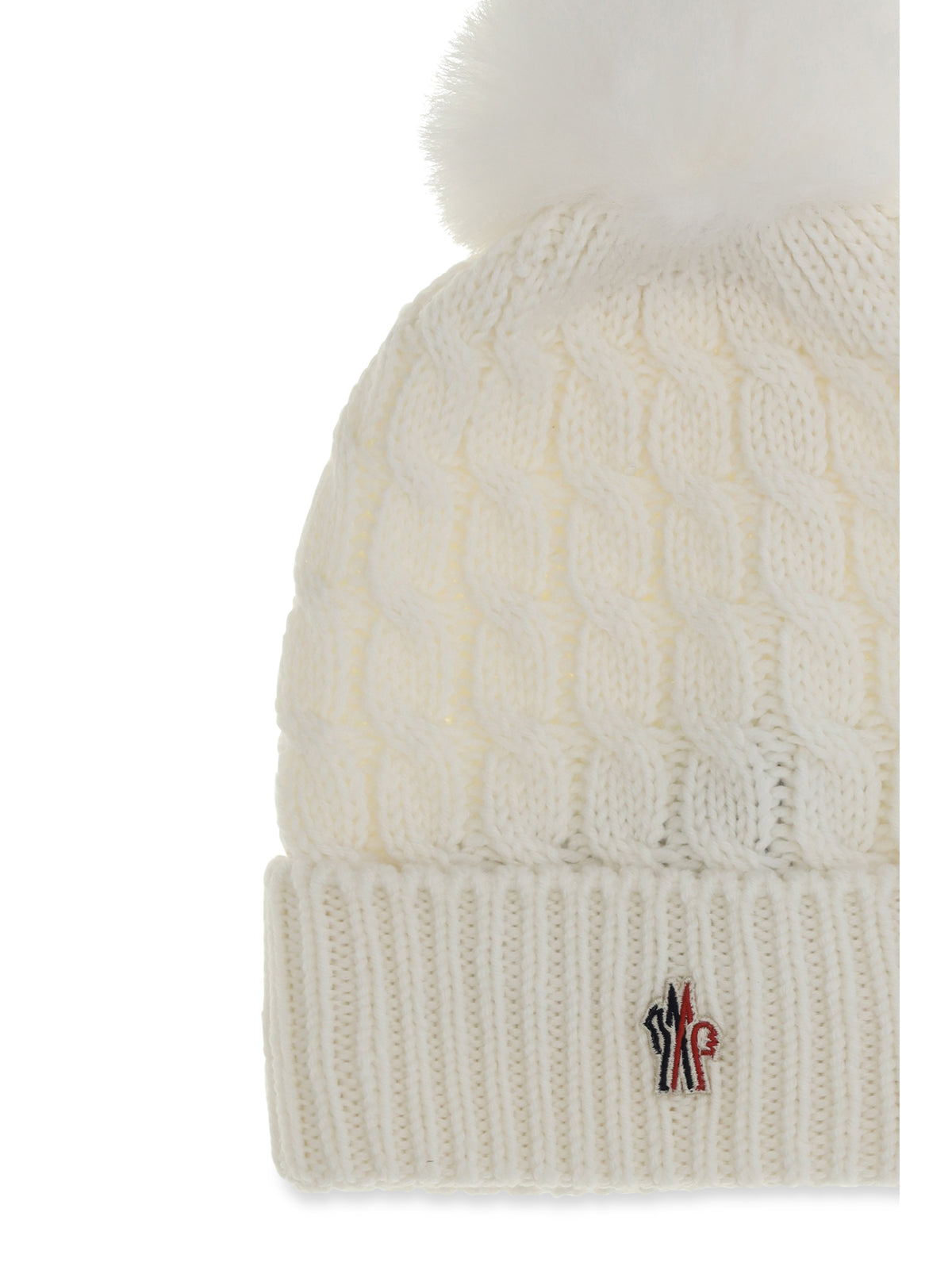 Moncler Grenoble Women Virgin Wool Pom-Pom Beanie
