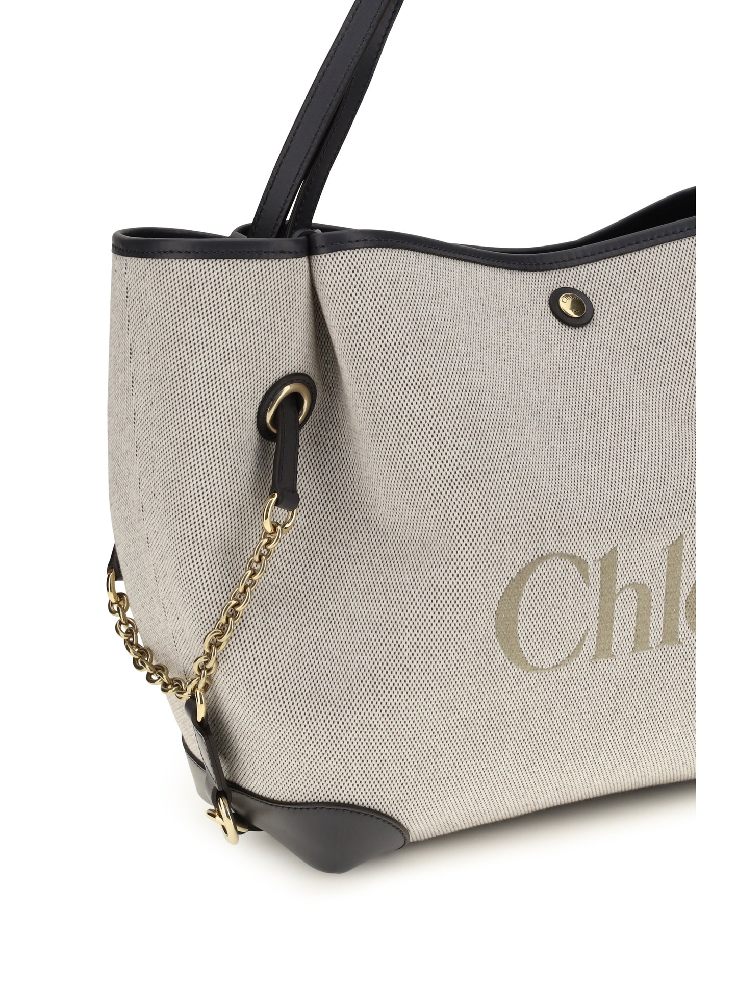Chloé Women Clover Tote Bag In Canvas CHLOE